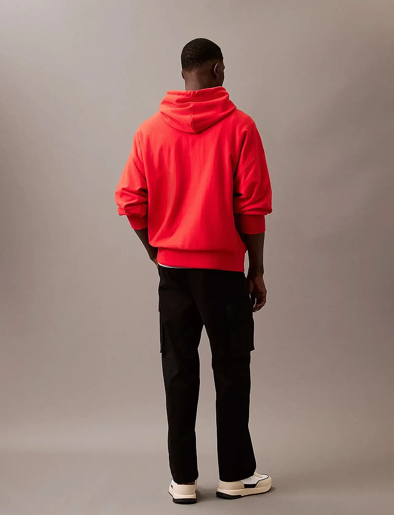 Calvin Klein Jeans - COTTON PULL ON STRAIGHT CARGO PA - cargohose - black - 4