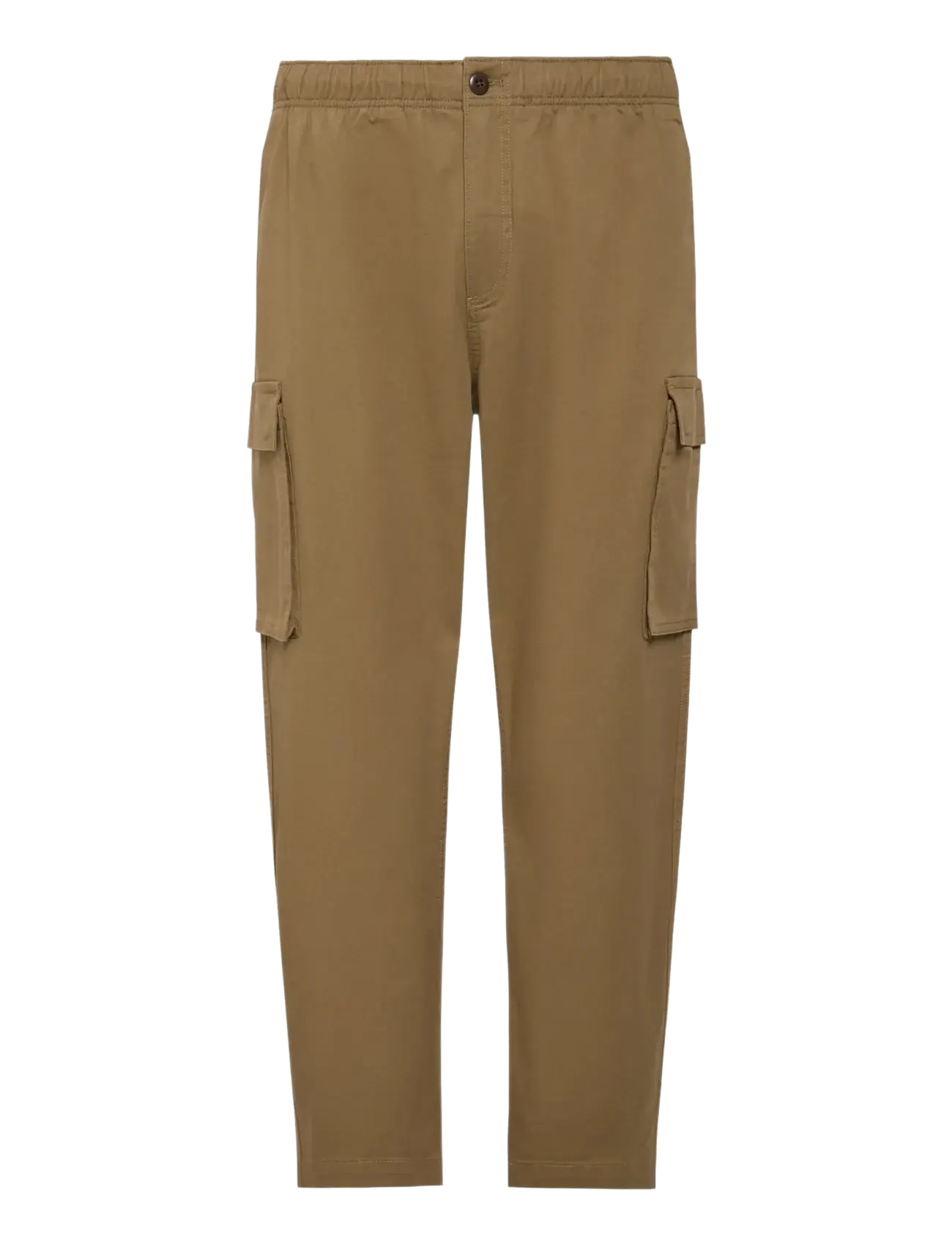 Calvin Klein Jeans RLXD STRAIGHT COMFORT COTTON CAR - Byxor - CAPERS / khaki/green