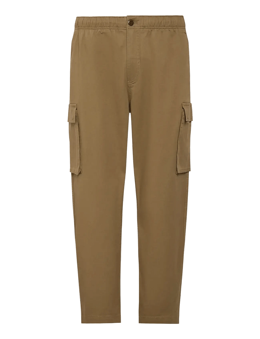 Calvin Klein Jeans - RLXD STRHT COMFRT CTN CARGO PNT - cargobyxor - capers - 1