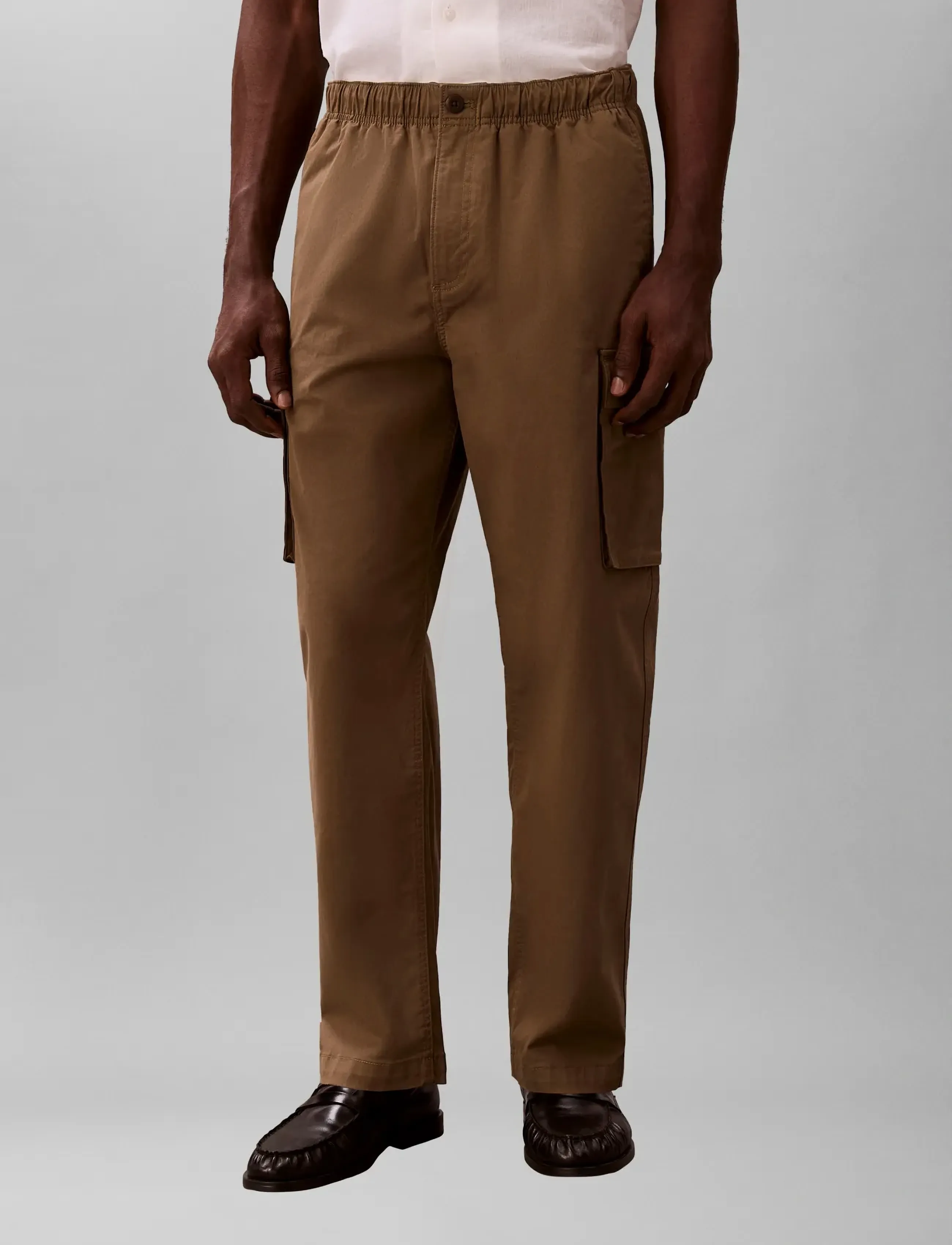 Calvin Klein Jeans - RLXD STRAIGHT COMFORT COTTON CAR - cargo pants - capers - 3