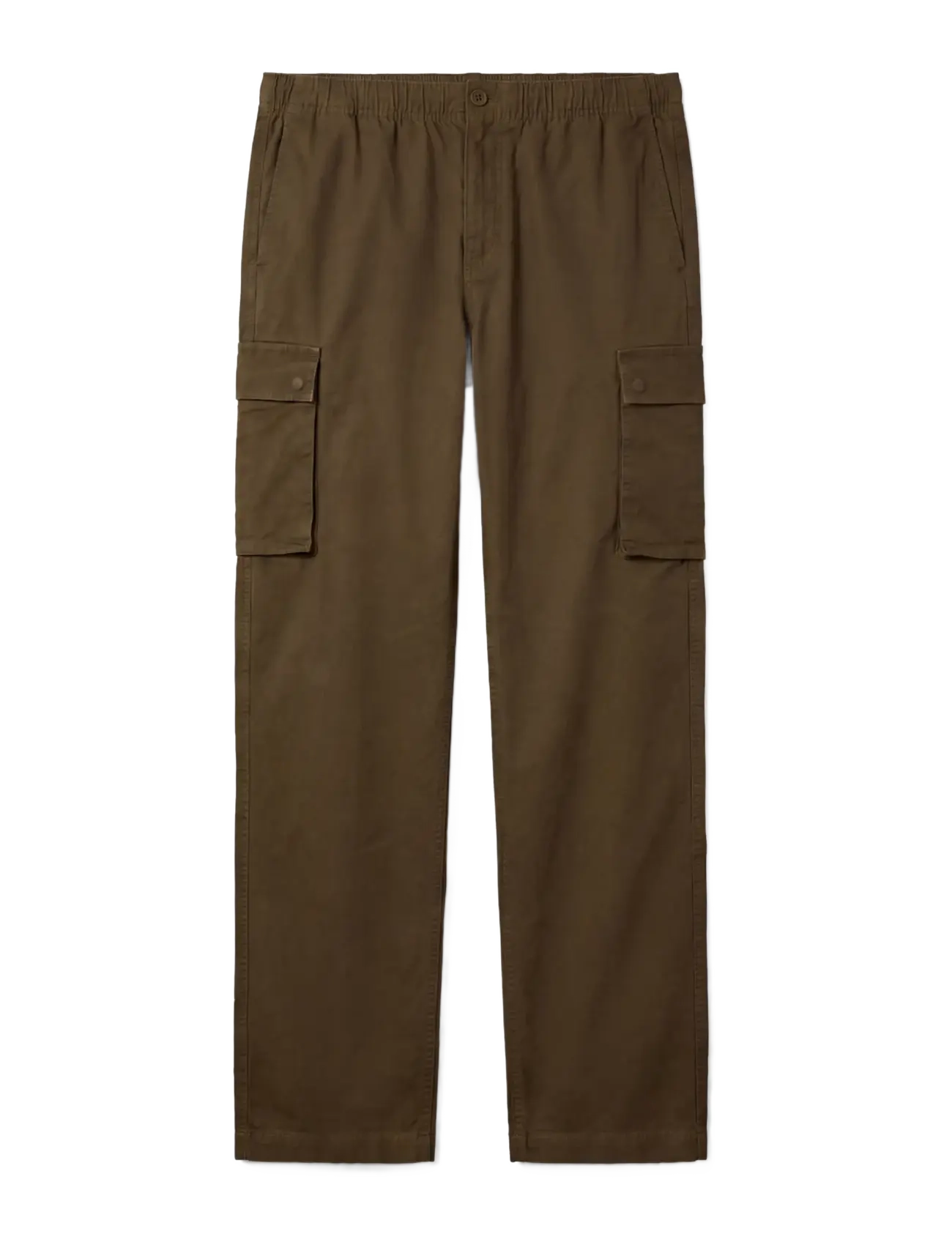 Calvin Klein Jeans - RLXD STRHT COMFRT CTN CARGO PNT - cargohosen - olive night - 1