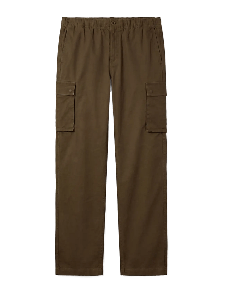 Calvin Klein Jeans - RLXD STRHT COMFRT CTN CARGO PNT - cargobukser - olive night - 1