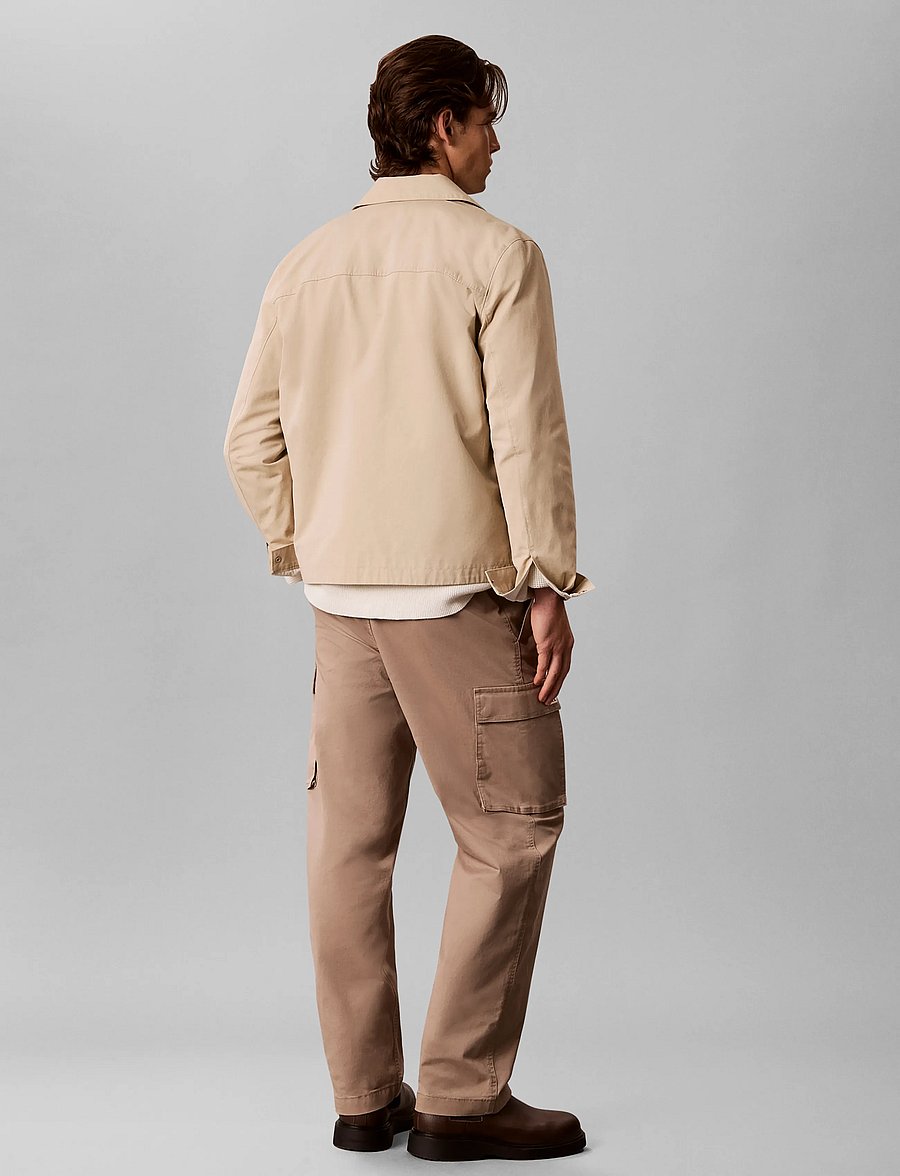 Calvin Klein Jeans - RLXD STRHT COMFRT CTN CARGO PNT - cargohosen - roasted cashew - 2