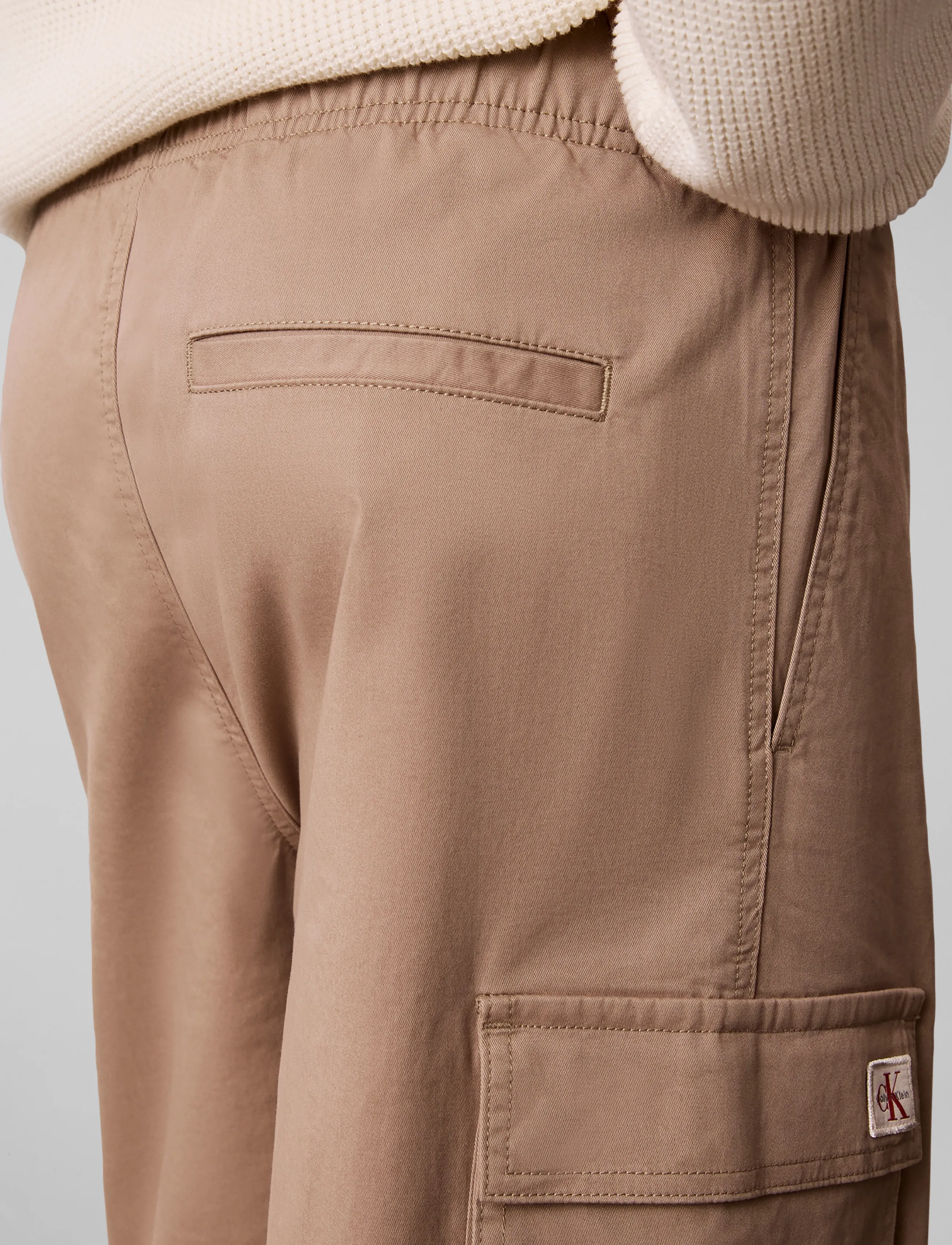 Calvin Klein Jeans Rlxd Strht Comfrt Ctn Cargo Pnt cargobyxor herr – bild 6