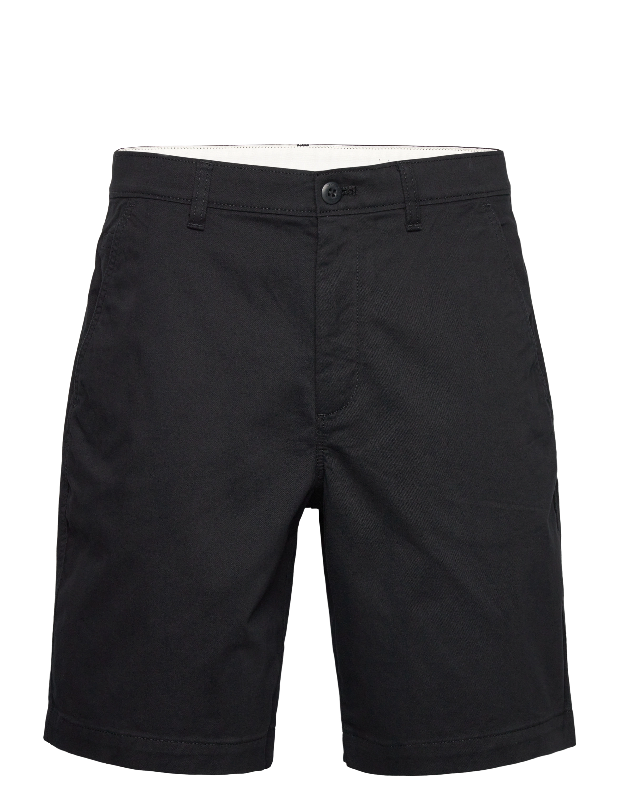 Calvin Klein Jeans CLASSIC COTTON CHINO SHORT 9 IN - Shorts - BLACK / black