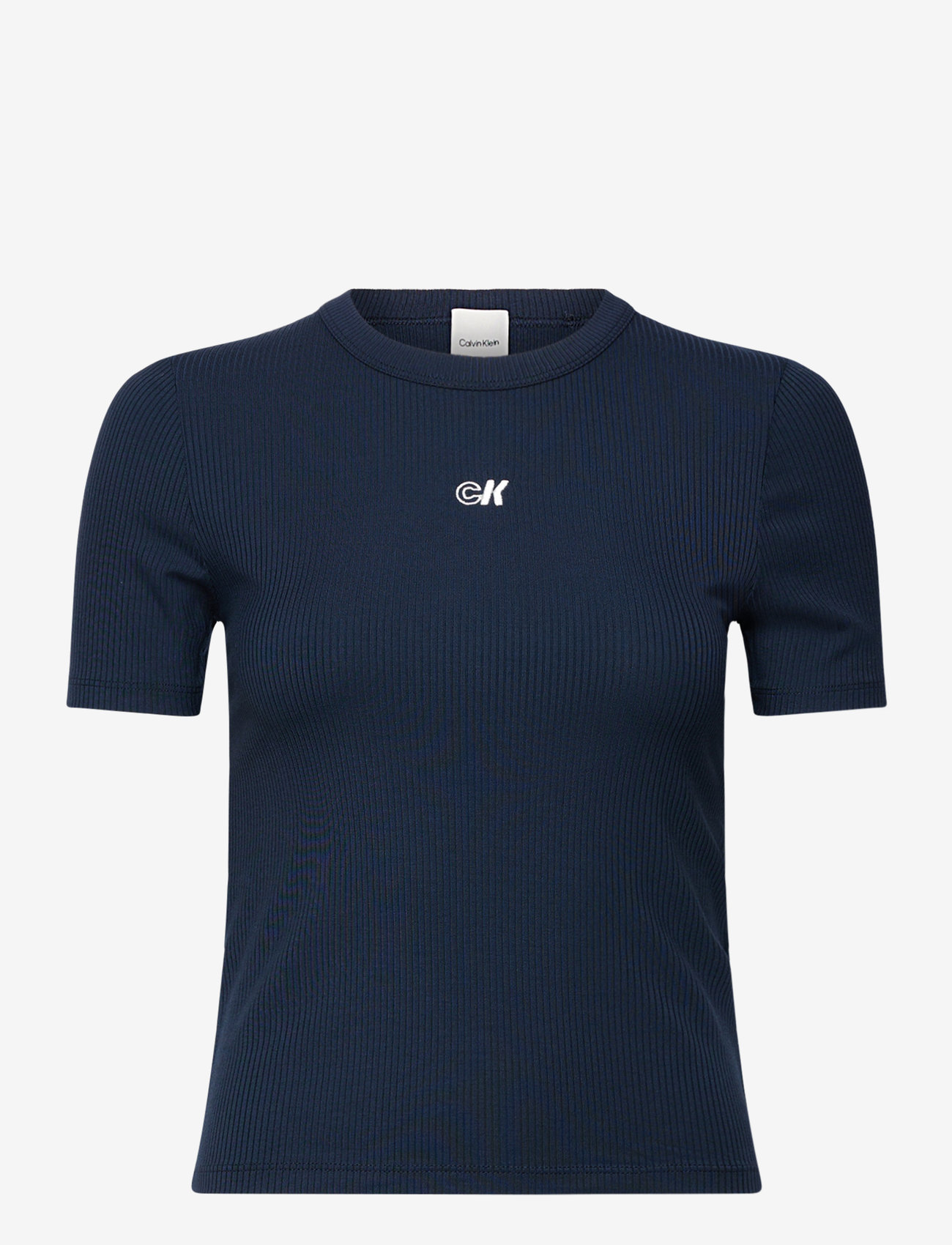 Calvin Klein Jeans - A- Modal Rib Tee (essential) - t-särgid - dark sapphire - 1