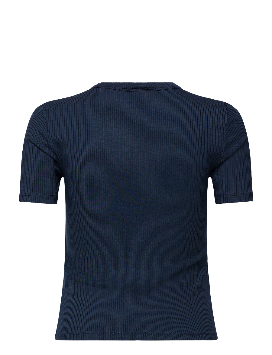 Calvin Klein Jeans - A- Modal Rib Tee (essential) - t-särgid - dark sapphire - 2