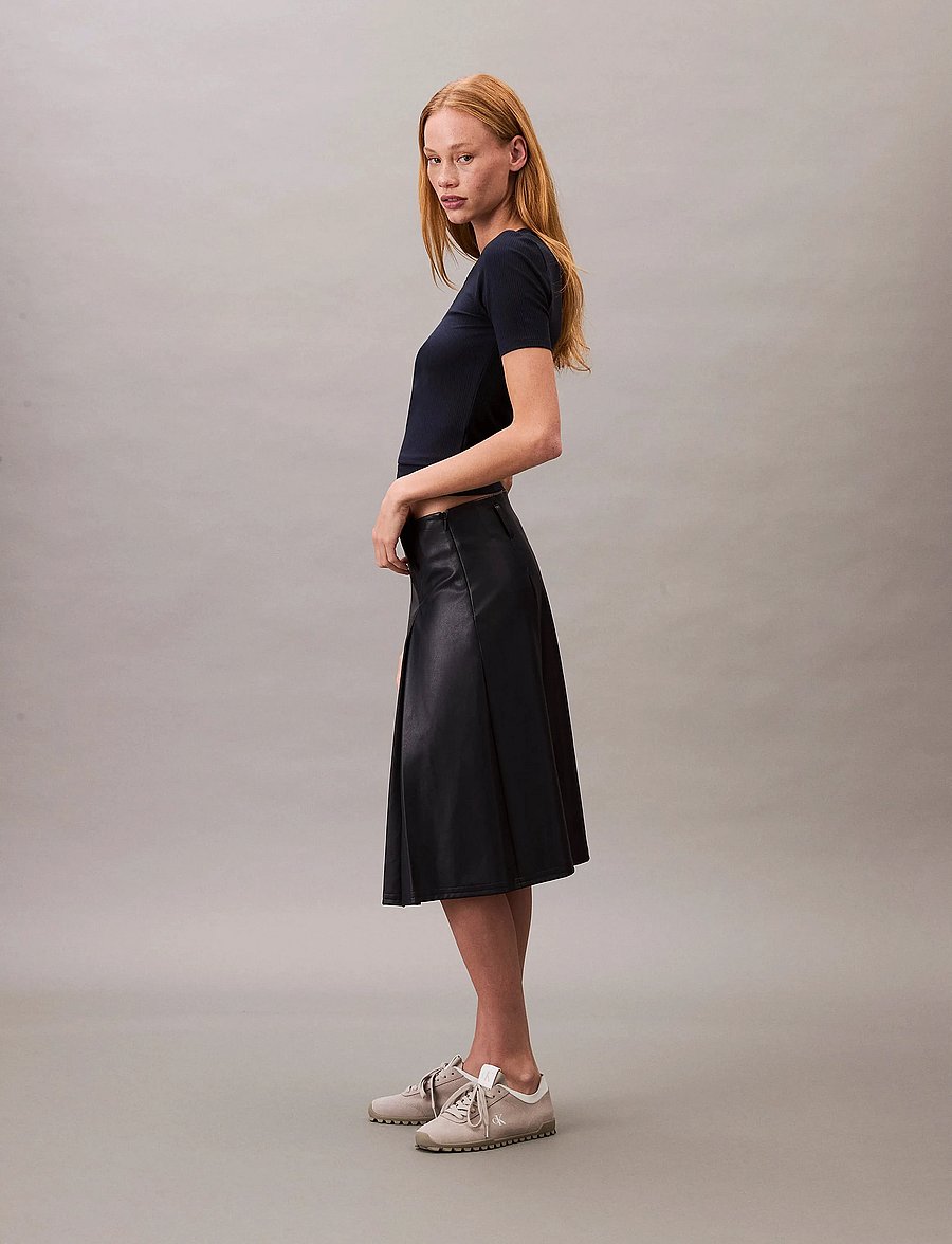 Calvin Klein Jeans - A- Modal Rib Tee (essential) - t-särgid - dark sapphire - 5