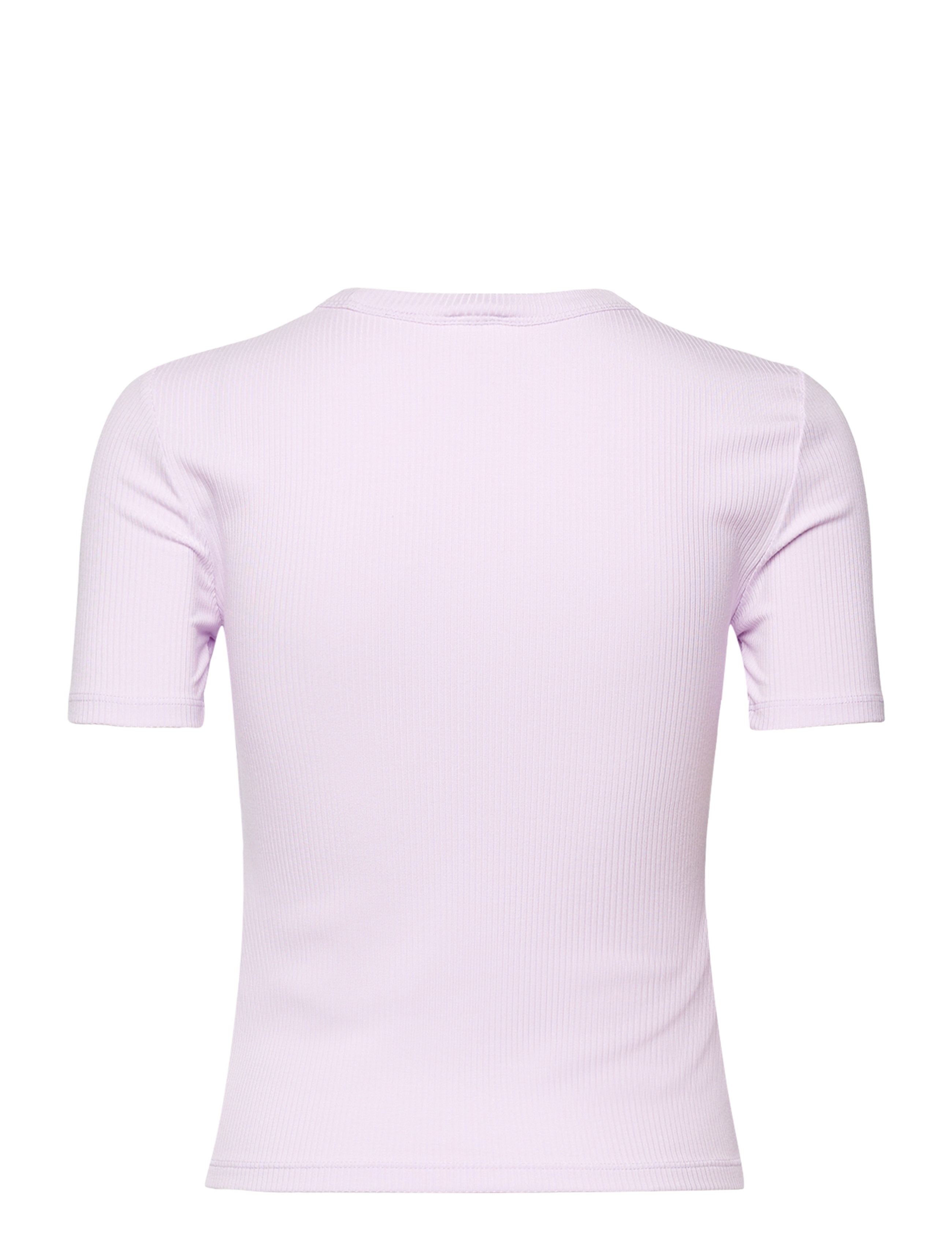 Calvin Klein Jeans - A- Modal Rib Tee (essential) - t-shirts - lavender blush - 2
