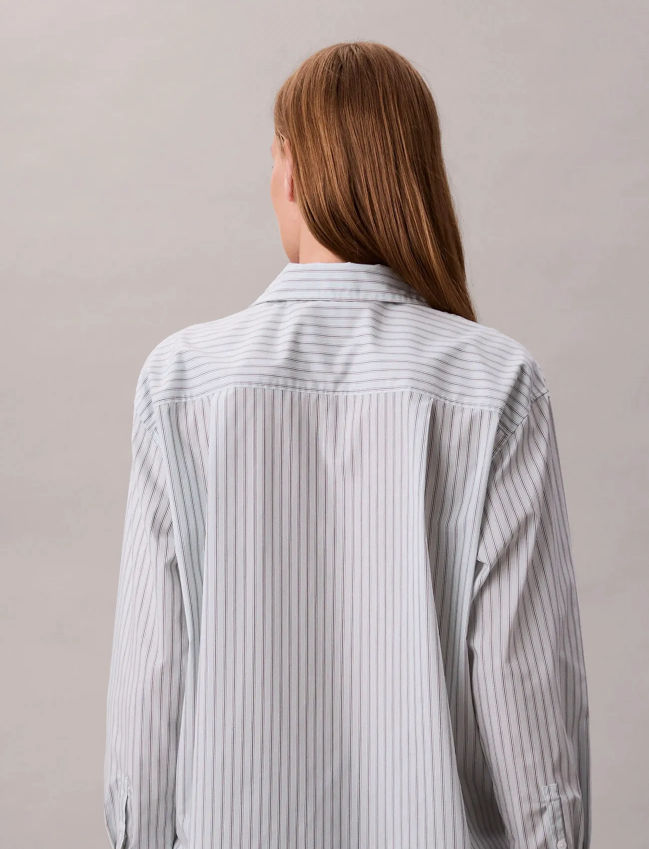 Calvin Klein Jeans - YD Perfect Button-down Shirt - overhemden met lange mouwen - 19420 csw25f_w005+5_aqua blue - 2