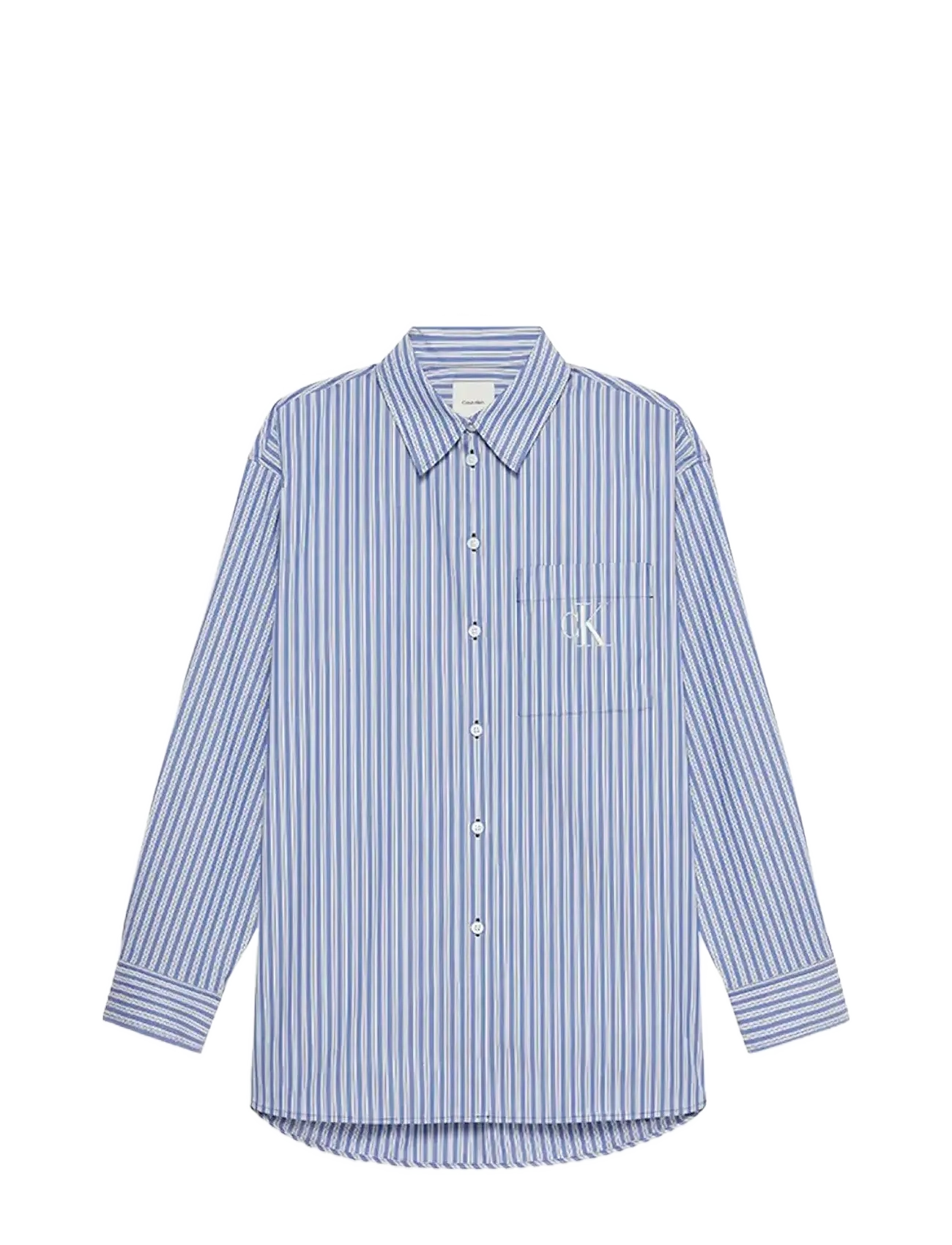 Calvin Klein Jeans YD Perfect Button-down Shirt - Transitional Layering - 19420 CSW25F_W005+1_COBALT / blue