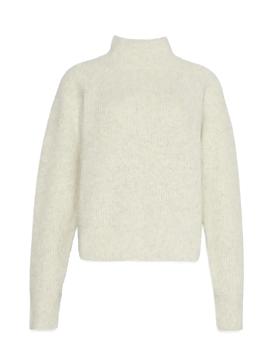 Calvin Klein Jeans - Woolen Stitch Pullover - rollkragenpullover - b01 light grey heather - 1