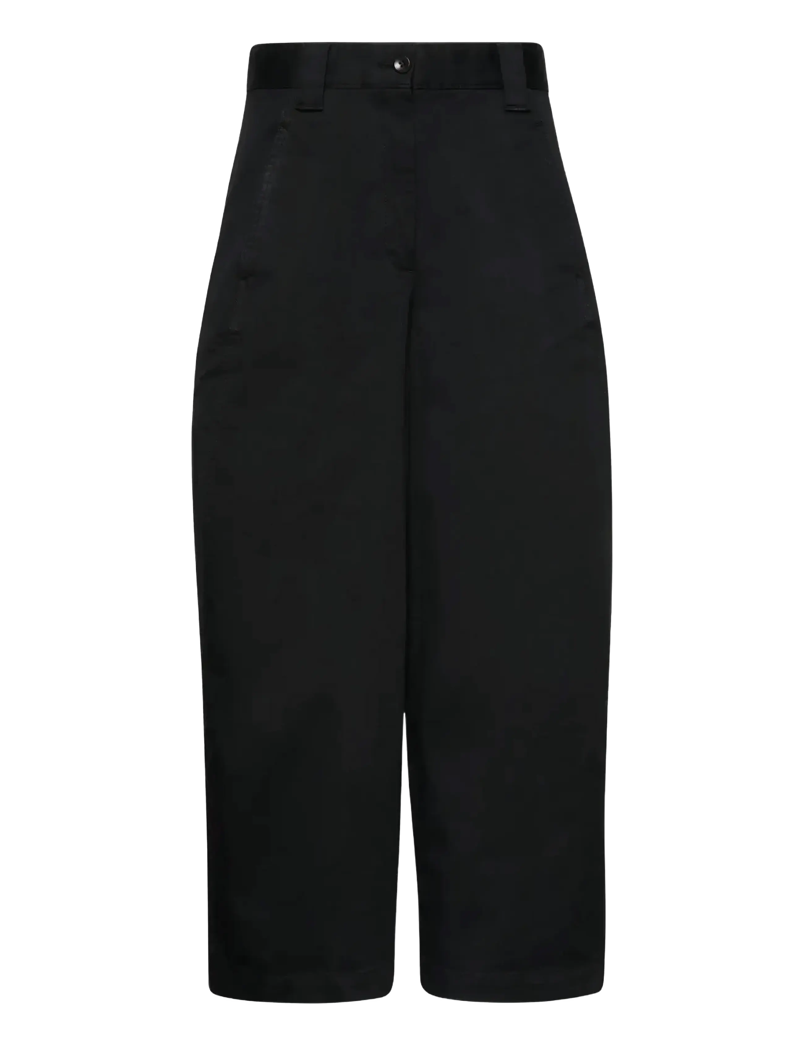 Stretch Cotton Twill Barrel Leg
