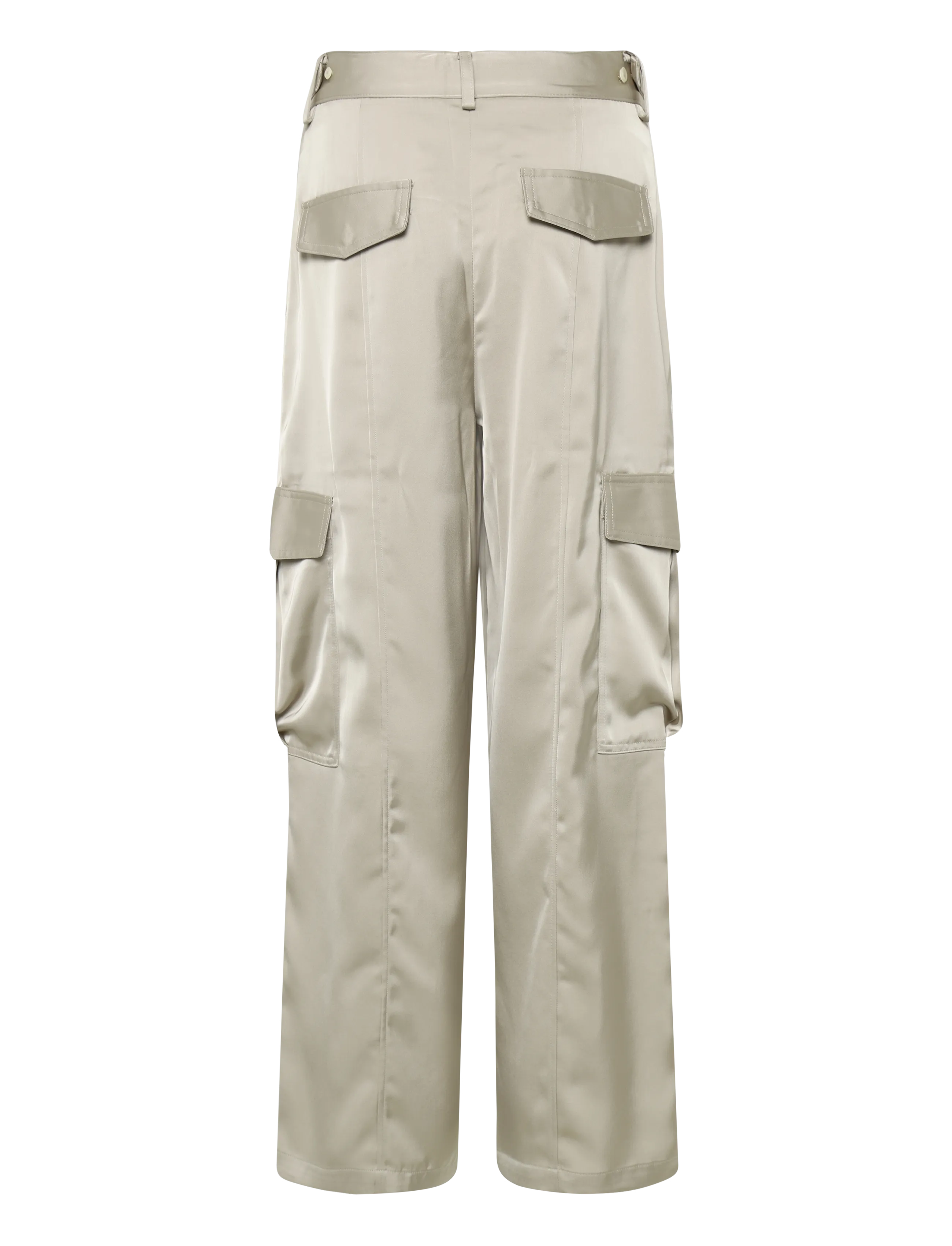 Calvin Klein Jeans - SATIN CARGO PANT - ancient marble - 1
