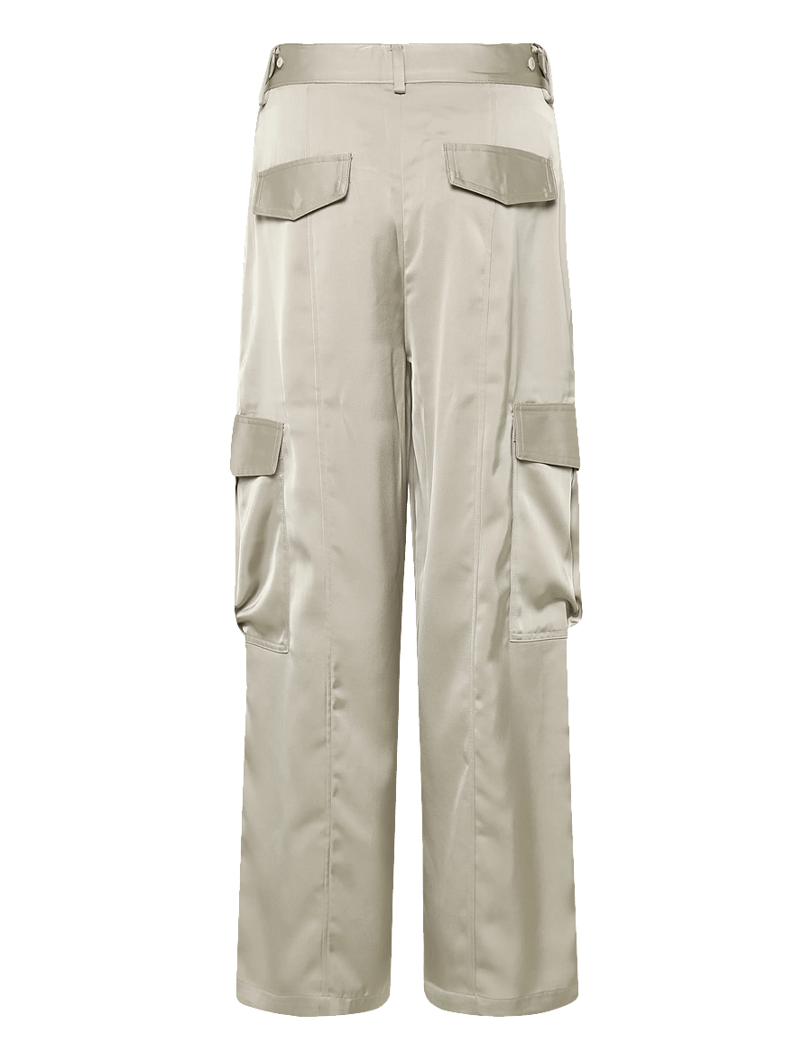 Calvin Klein Jeans - SATIN CARGO PANT - ancient marble - 1