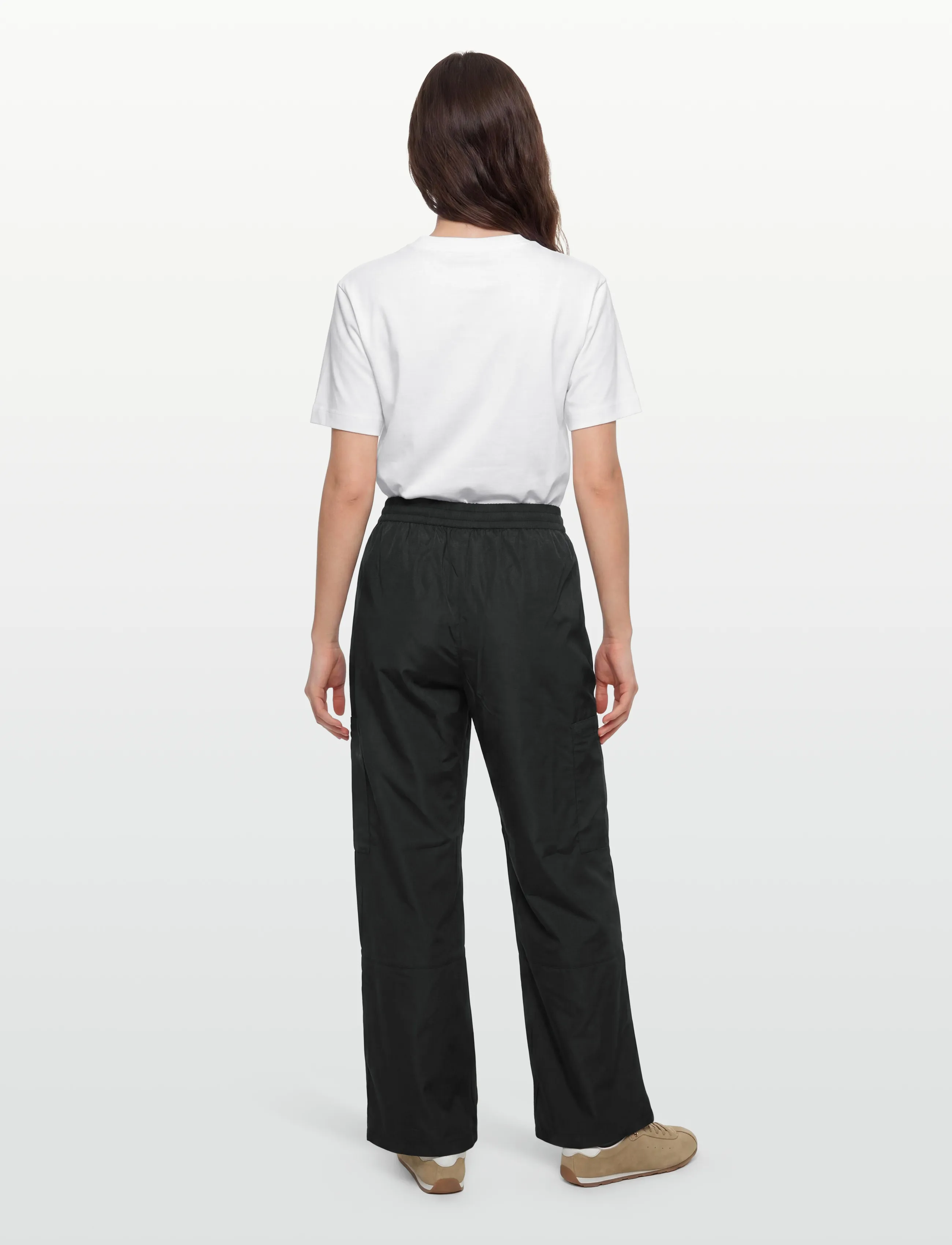 Calvin Klein Jeans - TECH ZIPPER PANT - straight leg trousers - black - 4
