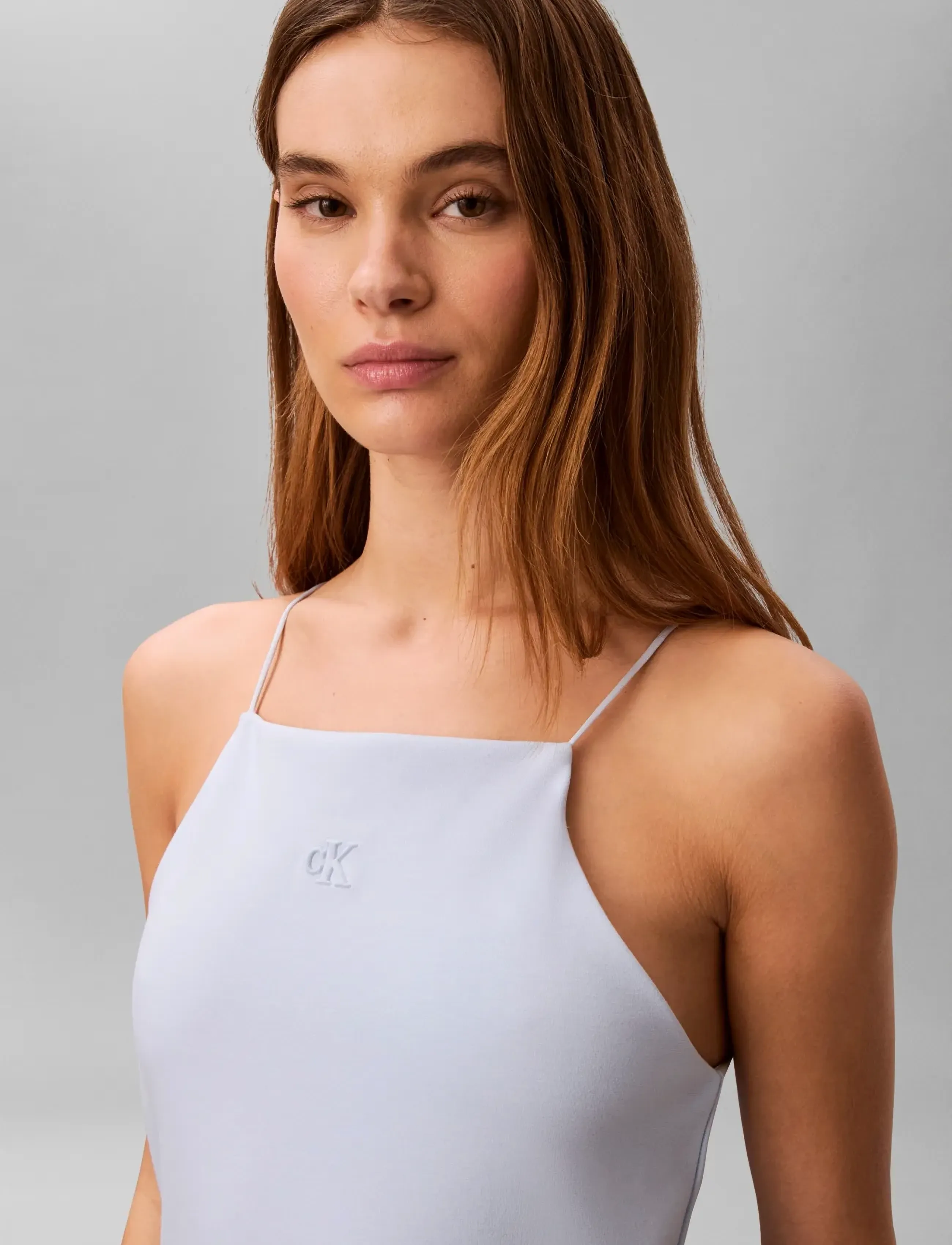 Sl Ponte Monogram Cami Dress 2