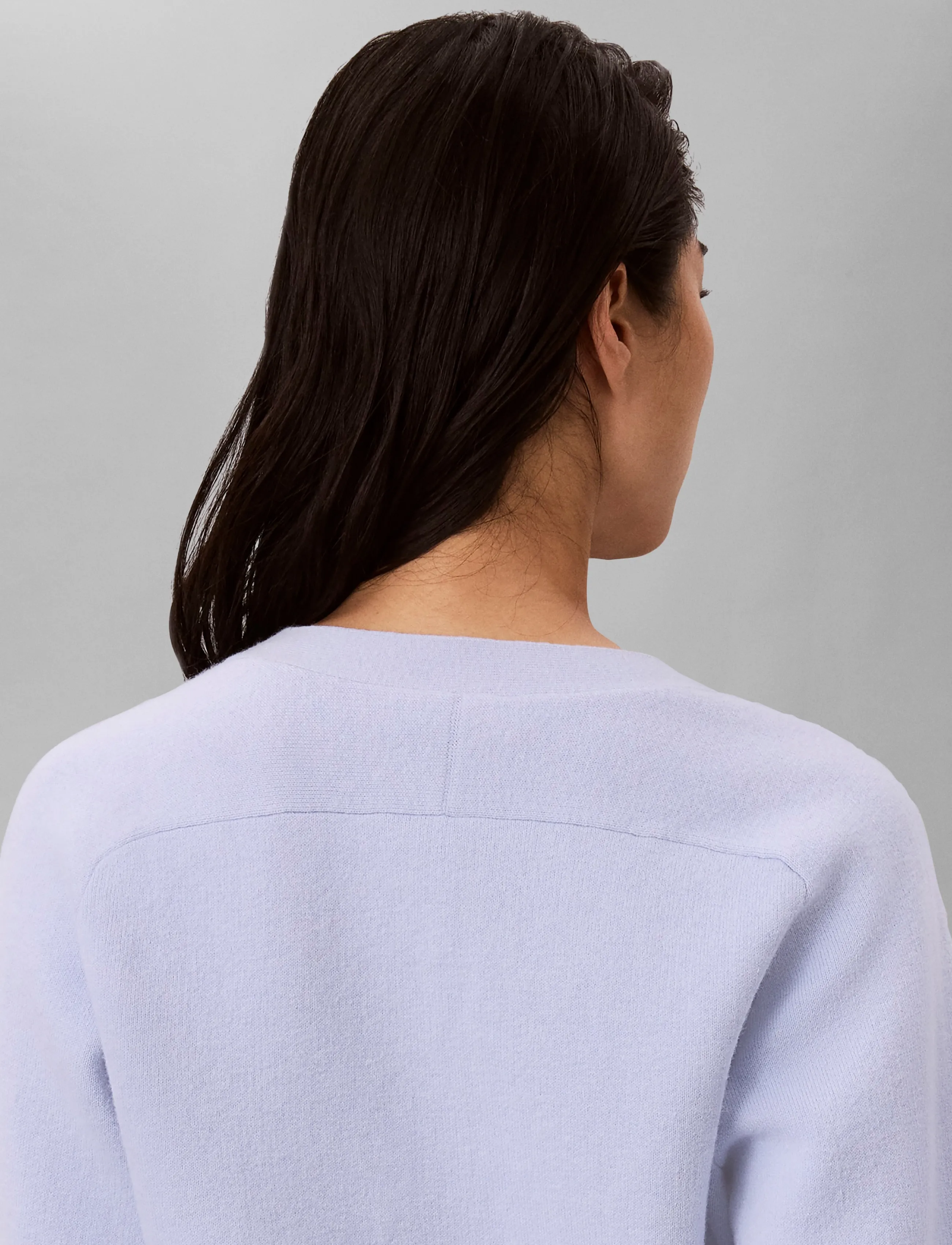 Wool Cotton Raglan Cardigan 5