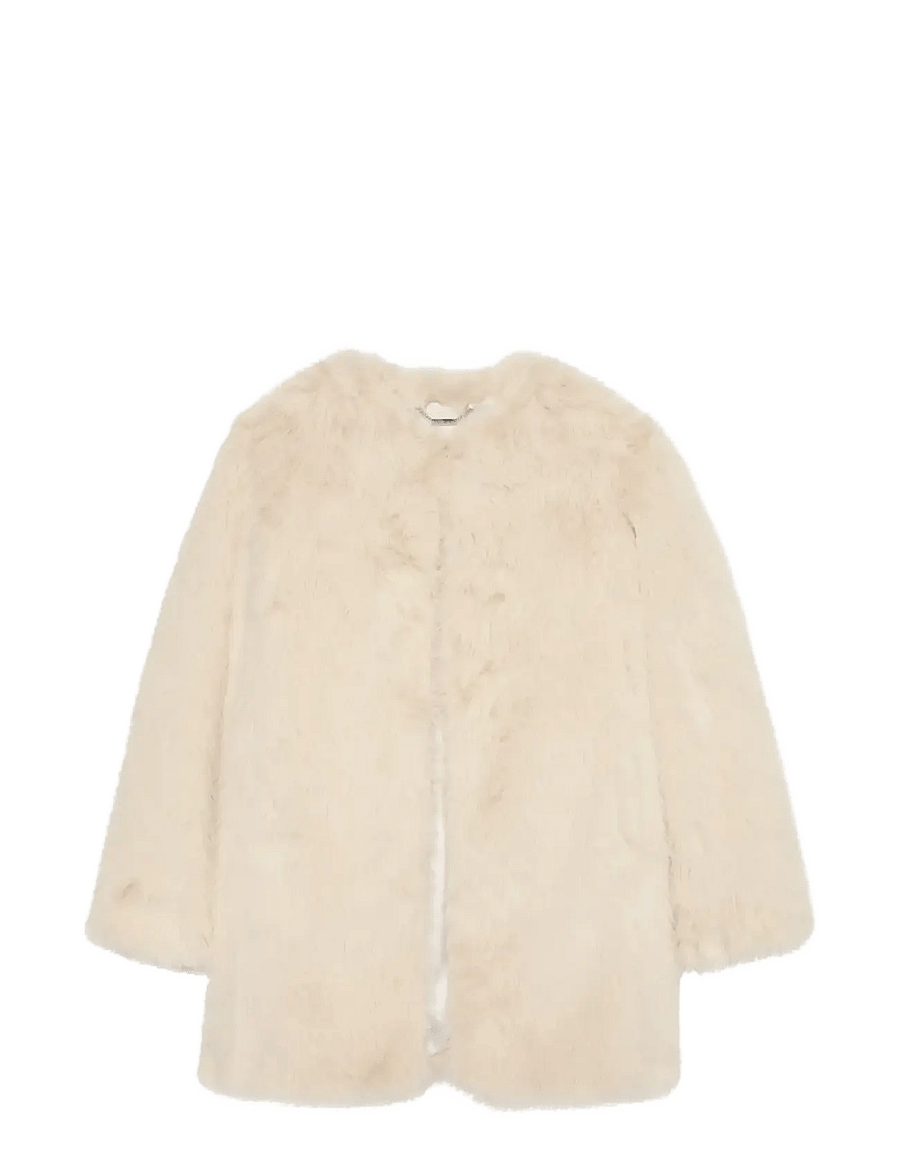 Calvin Klein Jeans - FAUX FUR MID LENGTH COAT - turtledove as header - 1