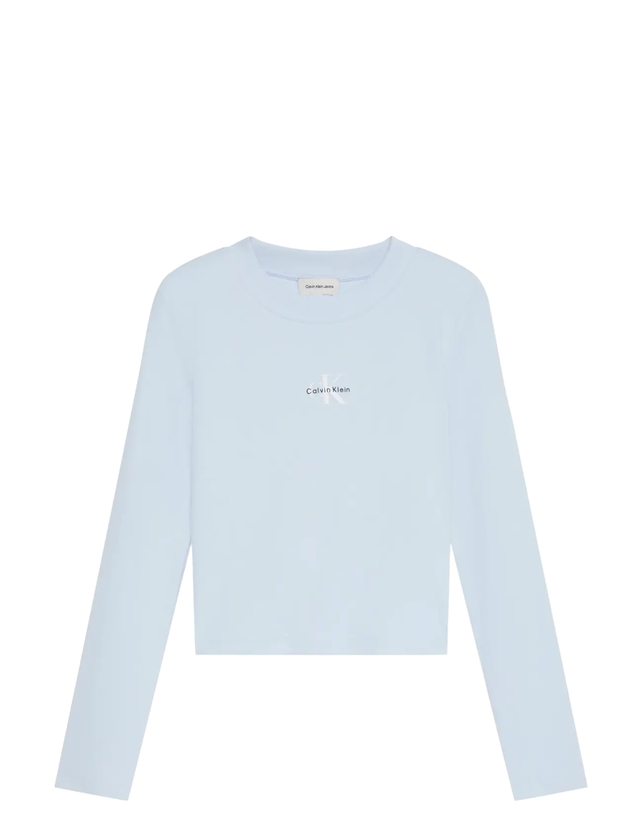 Calvin Klein Jeans - LS MONOLOGO BABY TEE - plein air - 1