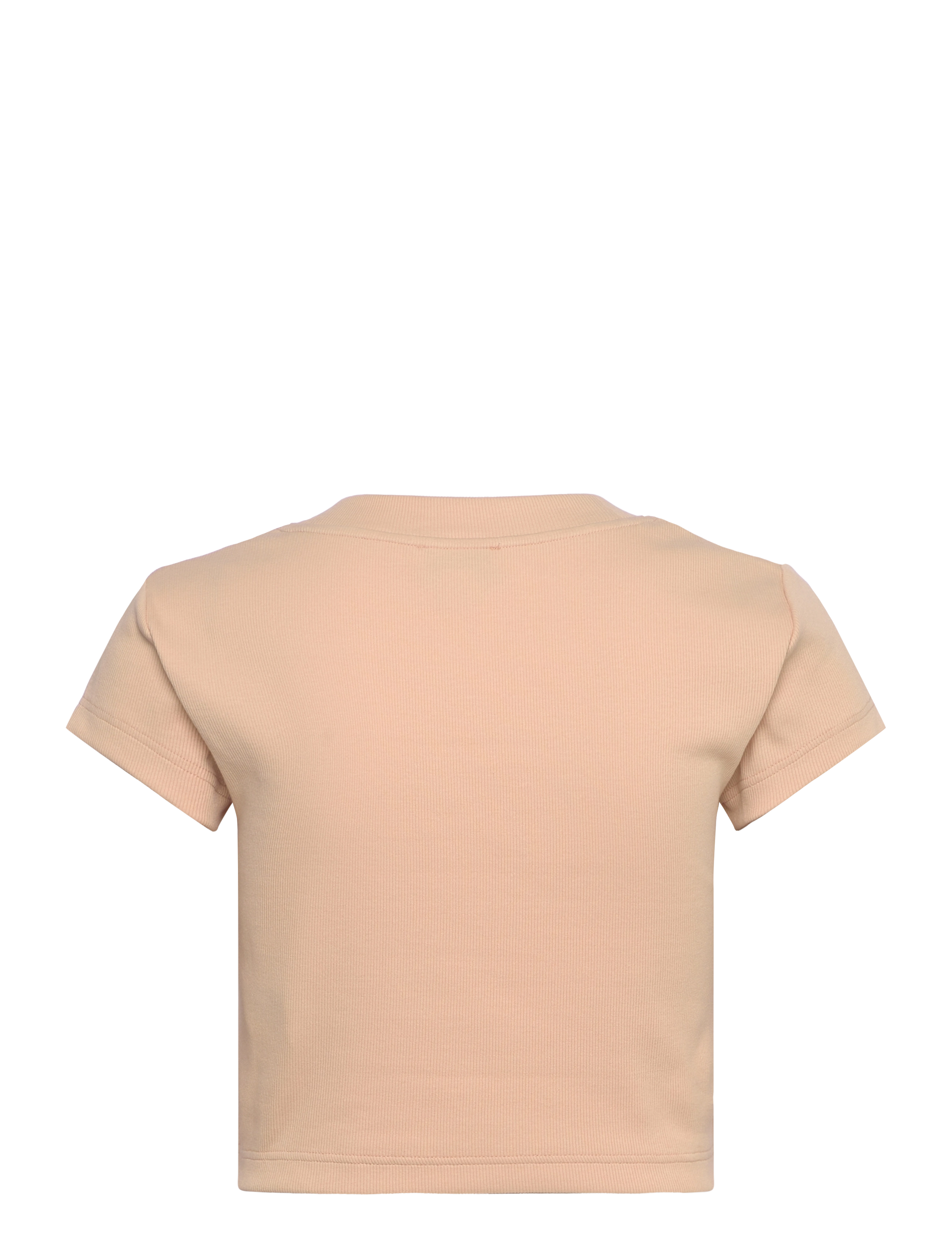 Calvin Klein Jeans - MONOLOGO BABY RIB TEE - laveste priser - appleblossom - 2