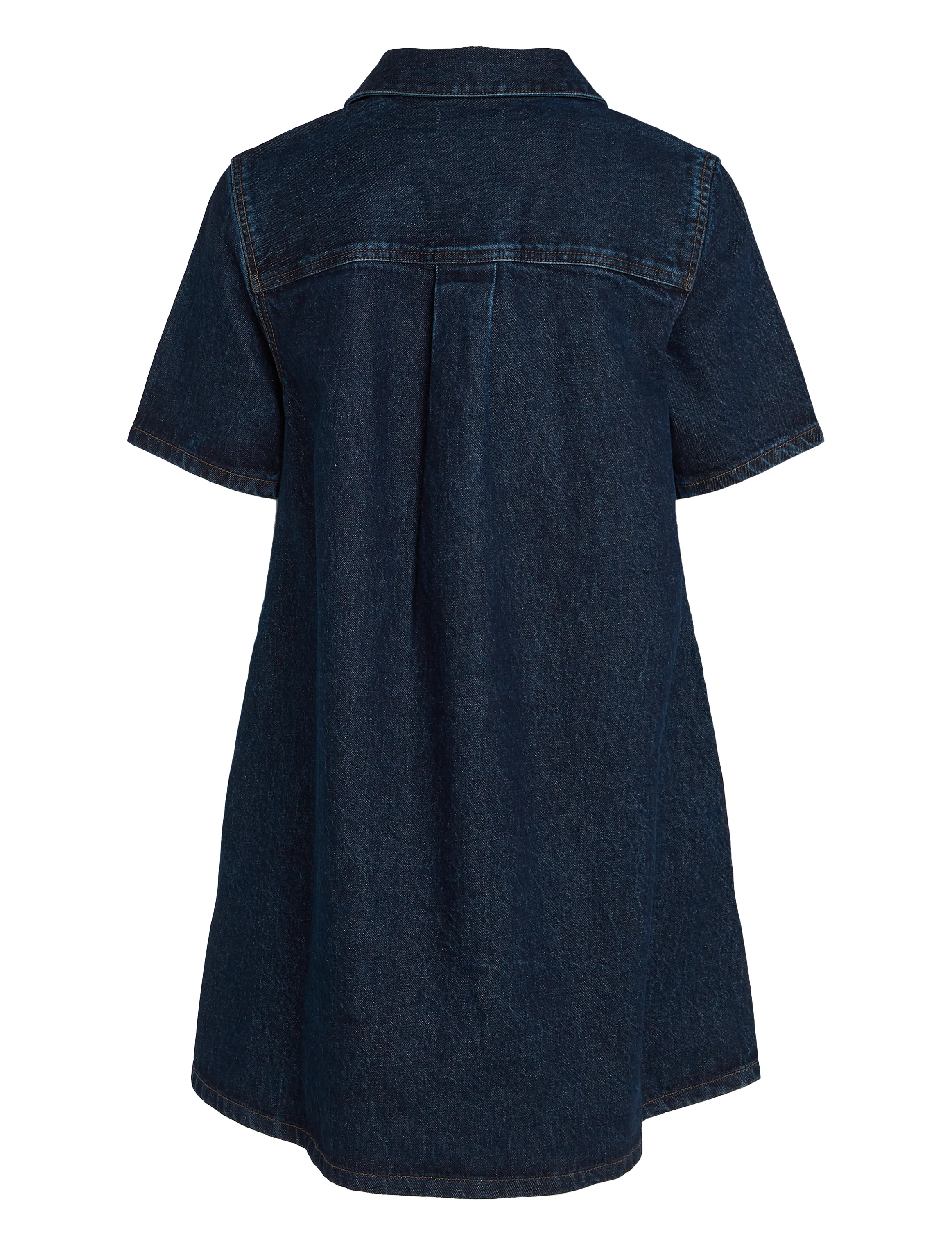 Calvin Klein Jeans - POPOVER DENIM DRESS DARK CK BLUE - robes en jeans - dark ck blue - 5