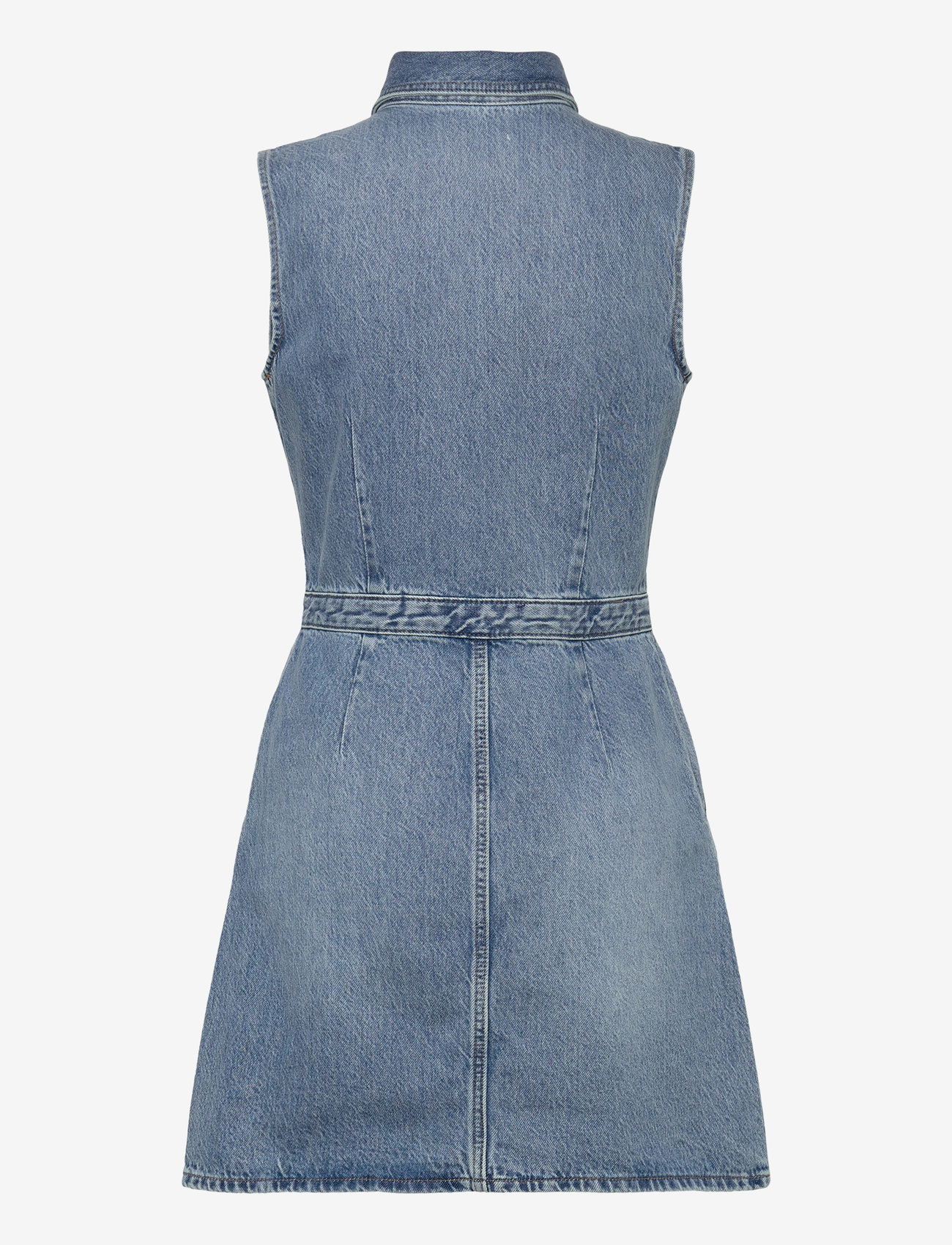 Calvin Klein Jeans - SLVLSS DENIM TRUCKERDRESS - jeanskleider - sage stone - 2