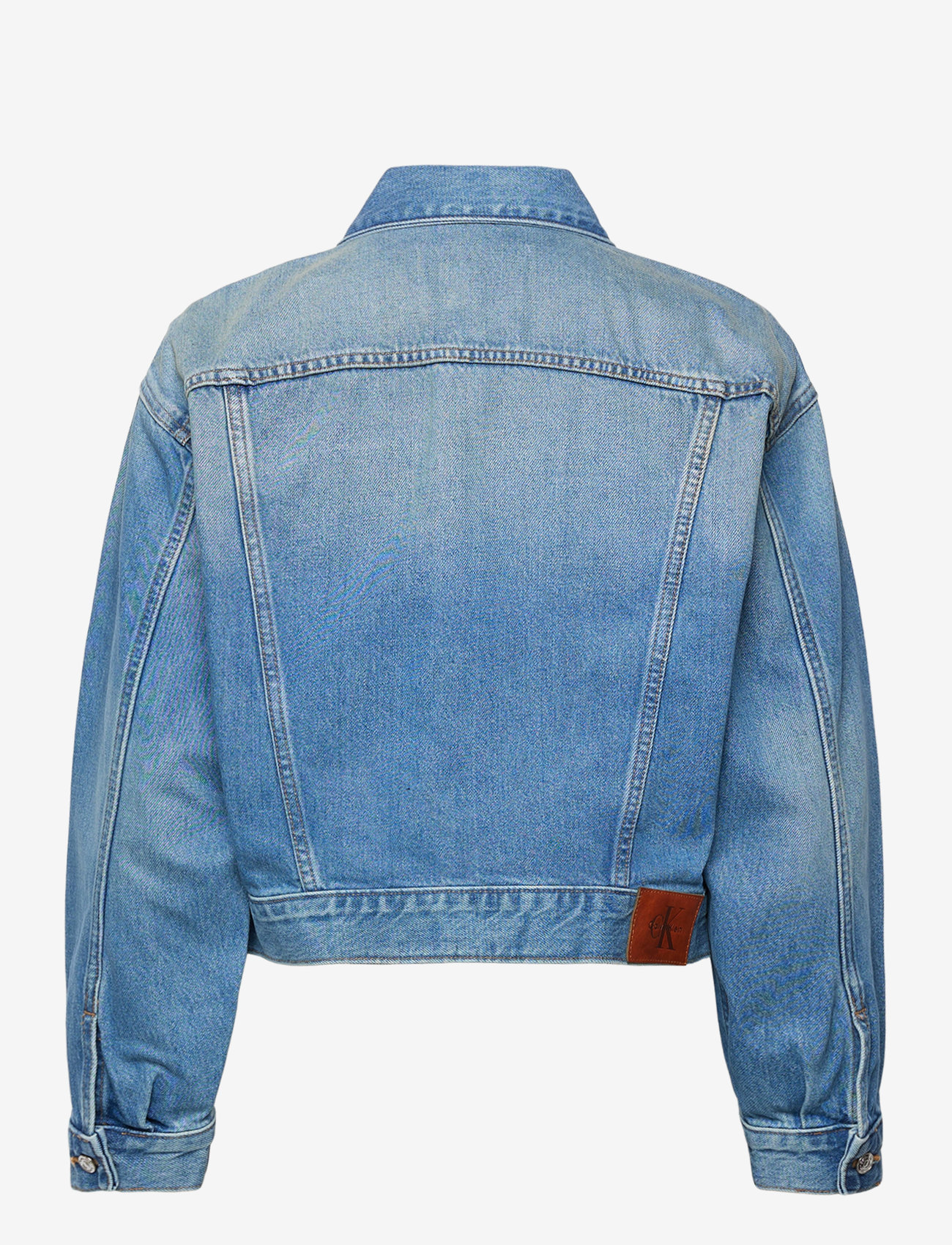 Calvin Klein Jeans - 90s TRUCKER JACKET GOLD DUST - spring jackets - gold dust - 2
