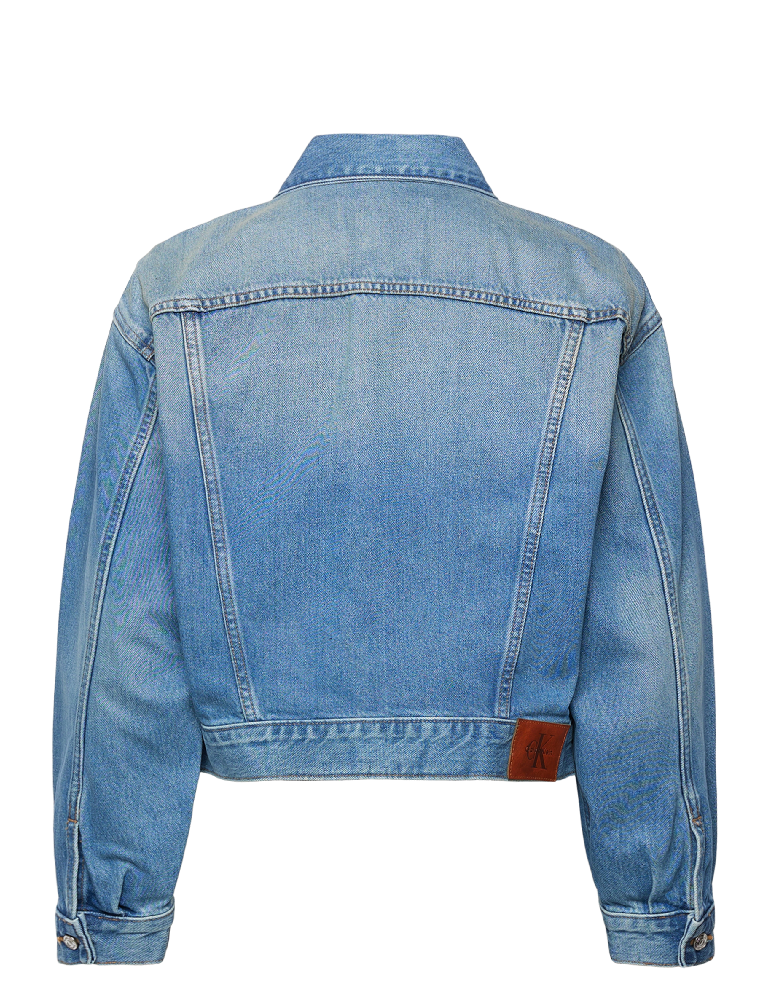 Calvin Klein Jeans - 90s TRUCKER JACKET GOLD DUST - lentejassen - gold dust - 2