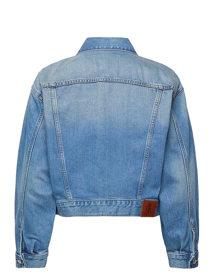 Calvin Klein Jeans - 90s TRUCKER JACKET GOLD DUST - vestes de printemps - gold dust - 2