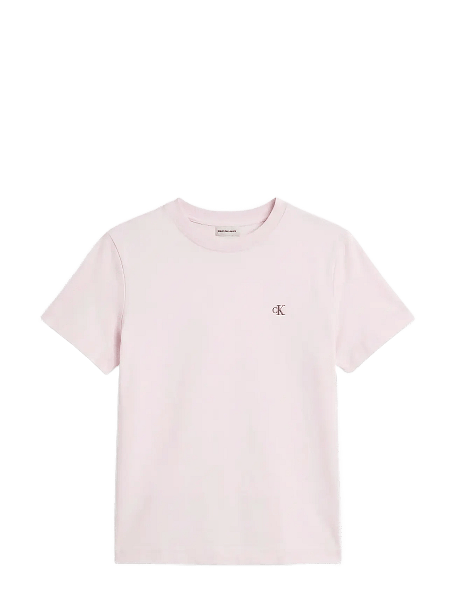 Calvin Klein Jeans - SS MONOGRAM CREW TEE - t-shirts - crystal blush - 1