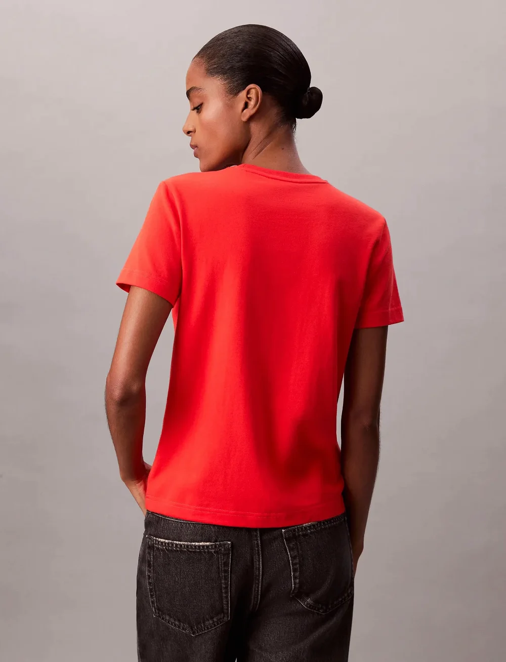 Calvin Klein Jeans - Archive Jersey Crew Tee EU - t-shirts - tuscan terra cotta - 5