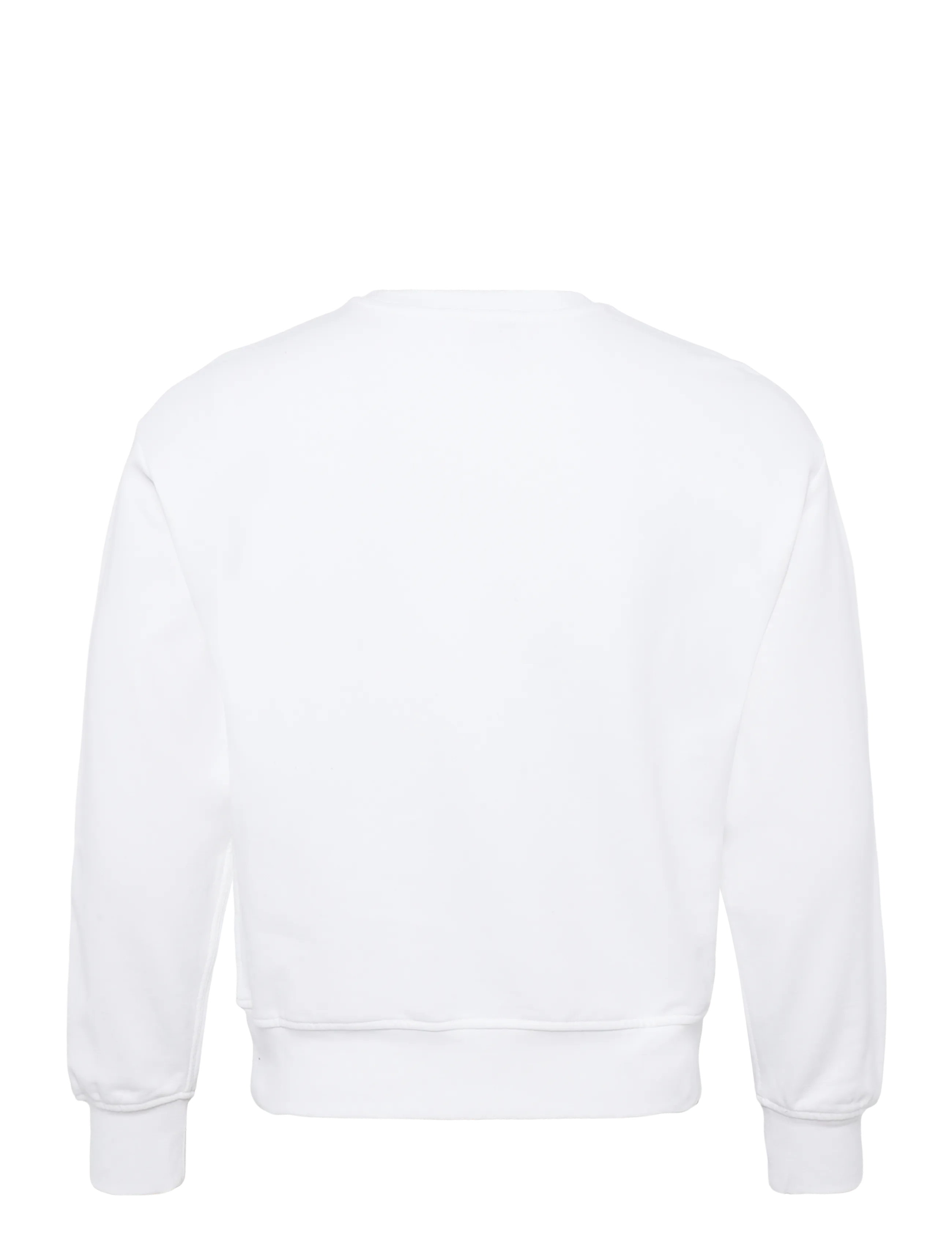 Calvin Klein Jeans - LS MONOLOGO FRENCH TERRY RLXD CR - everyday style - bright white - 1