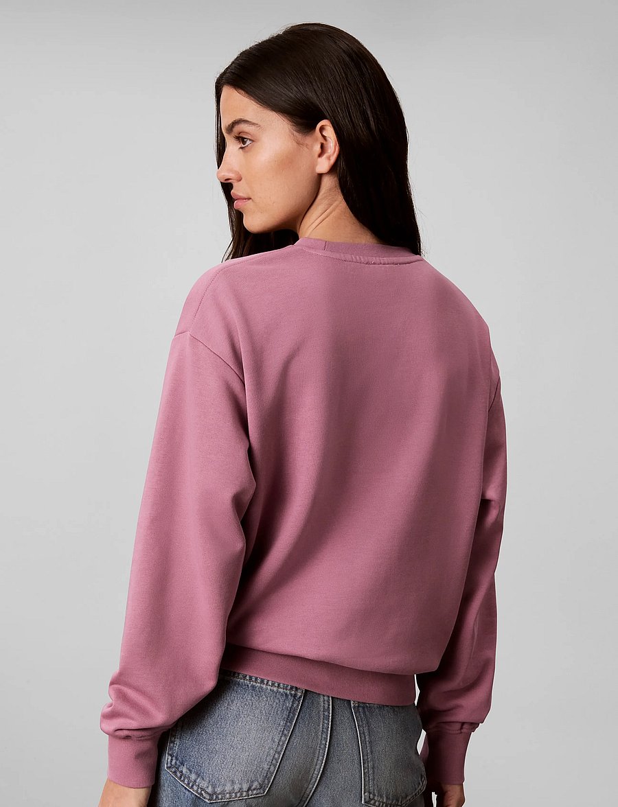 Calvin Klein Jeans - LS MONOLOGO FRENCH TERRY RLXD CR - hverdags stil - dusky orchid - 2