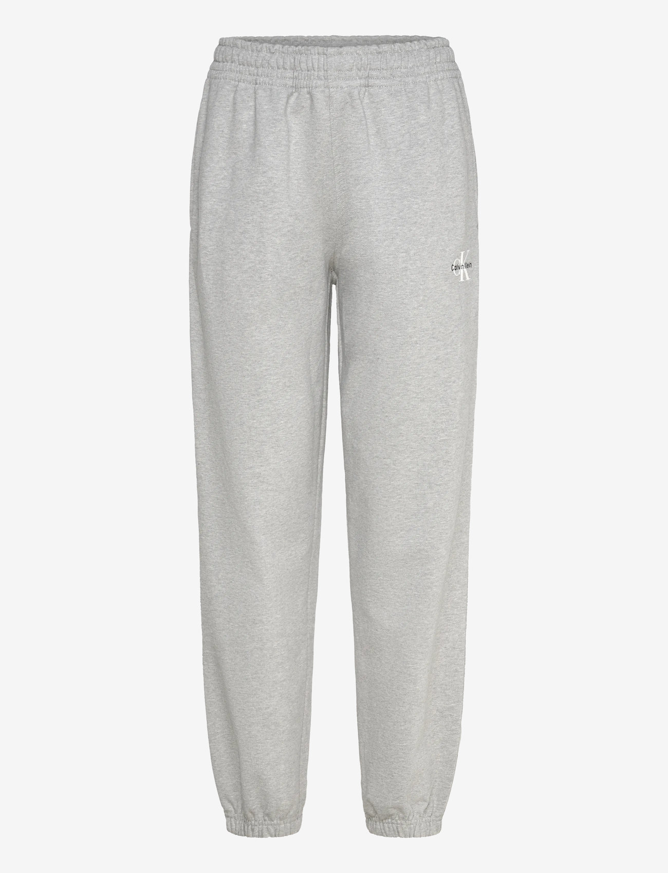 Calvin Klein Jeans - MONOLOGO FRENCH TERRY JOGGER - joggers - heroic grey heather - 1