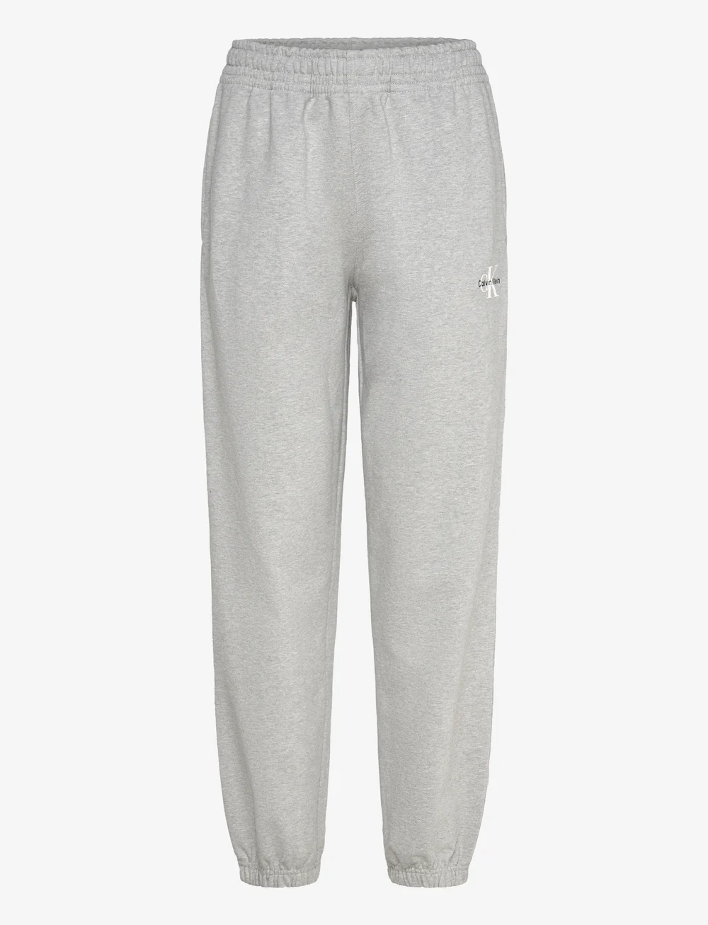 Calvin Klein Jeans - MONOLOGO FRENCH TERRY JOGGER - hverdags stil - heroic grey heather - 1