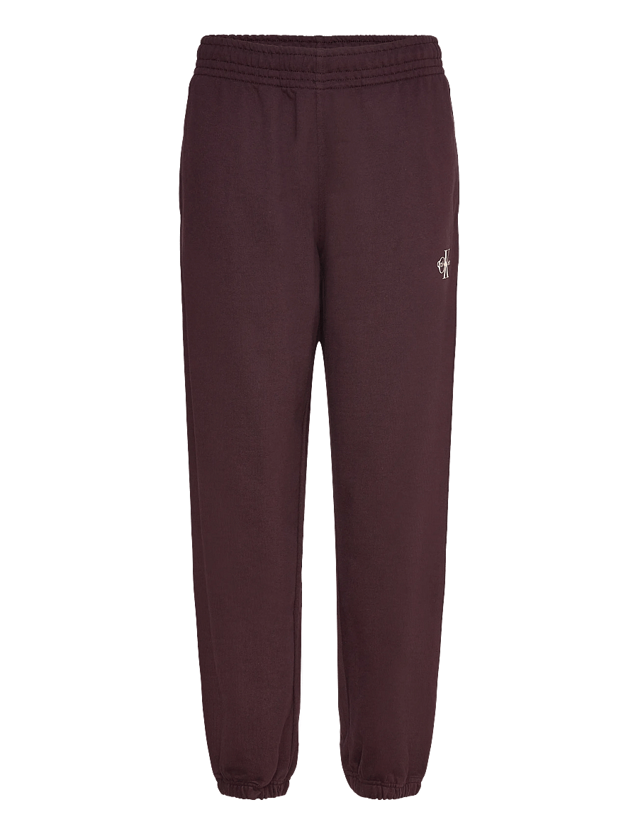 Calvin Klein Jeans - MONOLOGO FRENCH TERRY JOGGER - alltags-style - mocha brown - 0