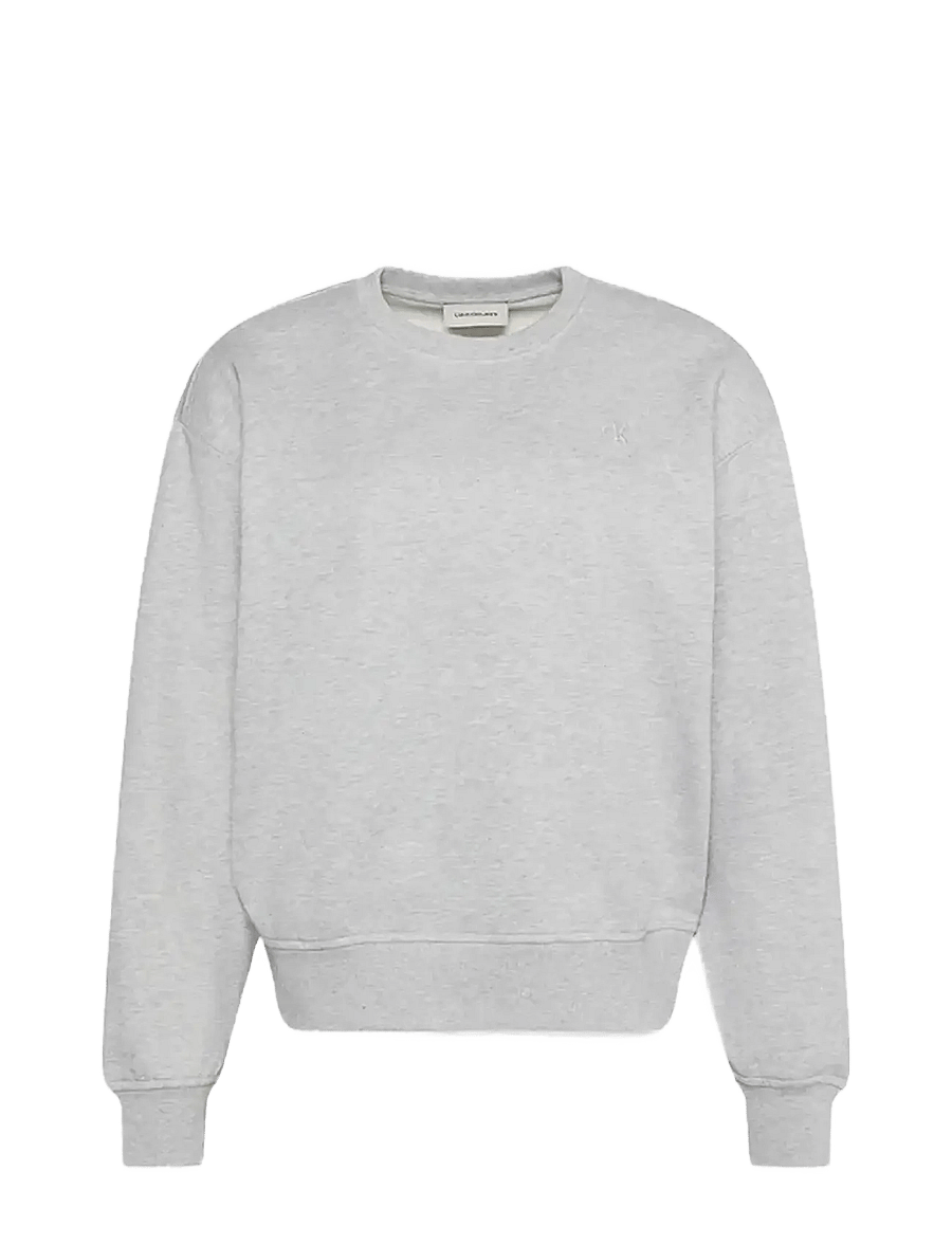 Calvin Klein Jeans - LS ARCHIVE LOGO FRENCH TERRY RLX - sweatshirts - history grey heather - 1