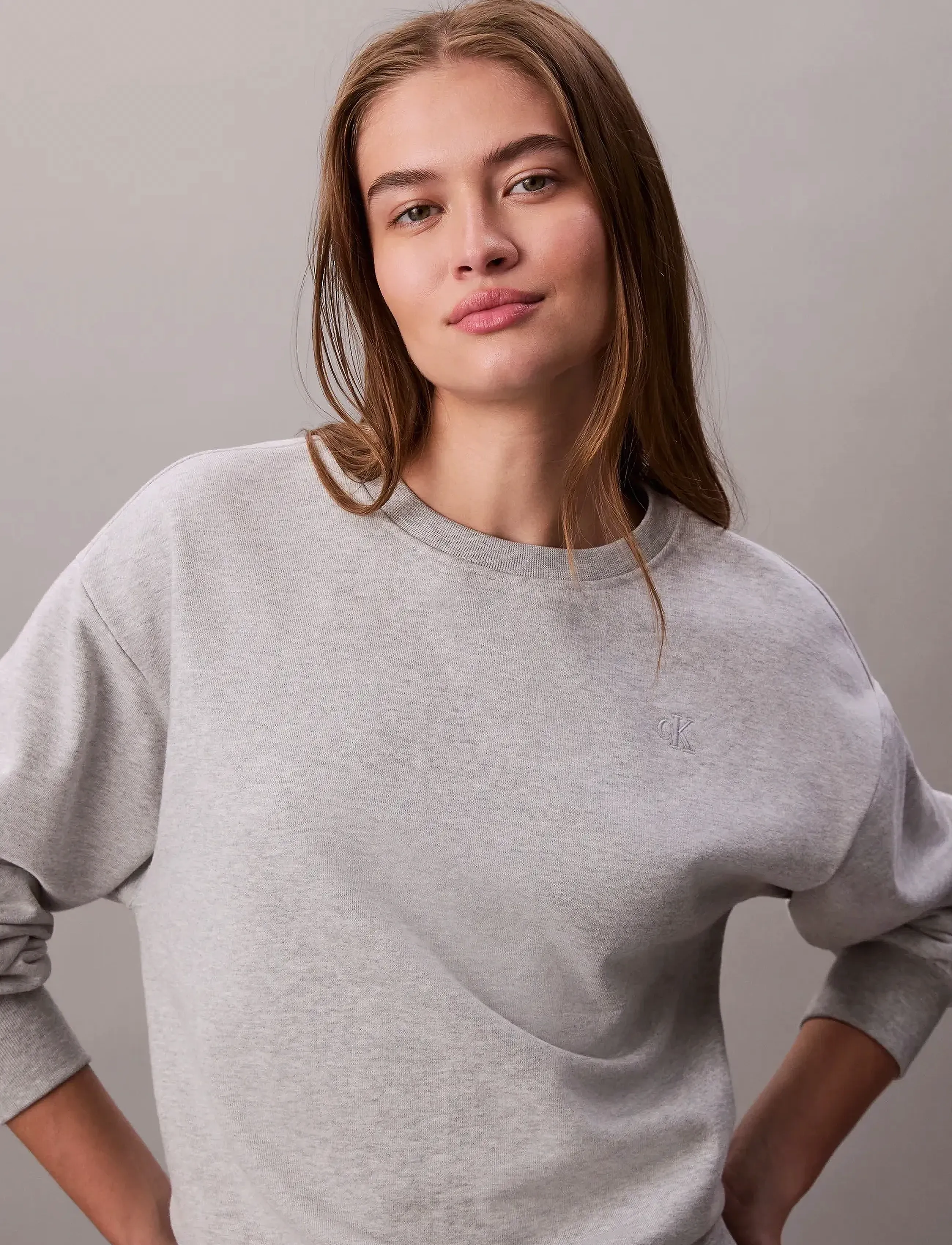 Grigio Bomullströja för kvinnor 6