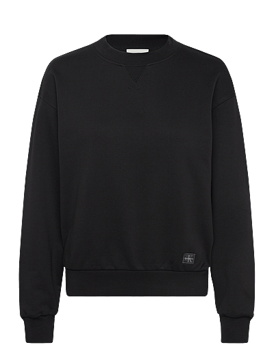 A- Ls Badge Logo Terry Crew Nk - Sweatshirts
