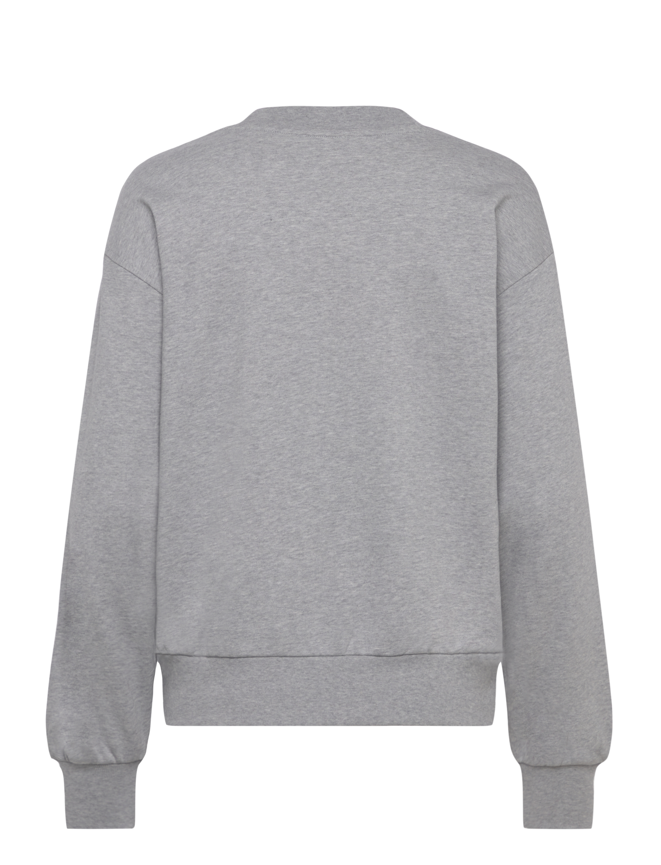 Calvin Klein Jeans - A- LS BADGE LOGO TERRY CREW NK - alltags-style - heroic grey heather - 2