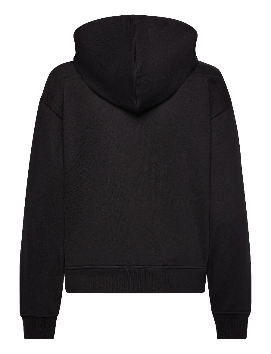 Calvin Klein Jeans - LS MONOLOGO F TERRY FZ BF HOODIE - hættetrøjer - black - 2