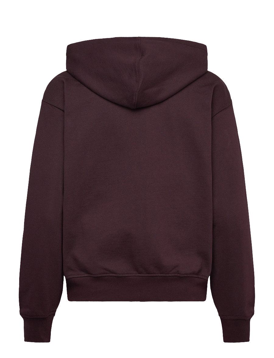 Calvin Klein Jeans - LS MONOLOGO F TERRY FZ BF HOODIE - hættetrøjer - mocha brown - 1