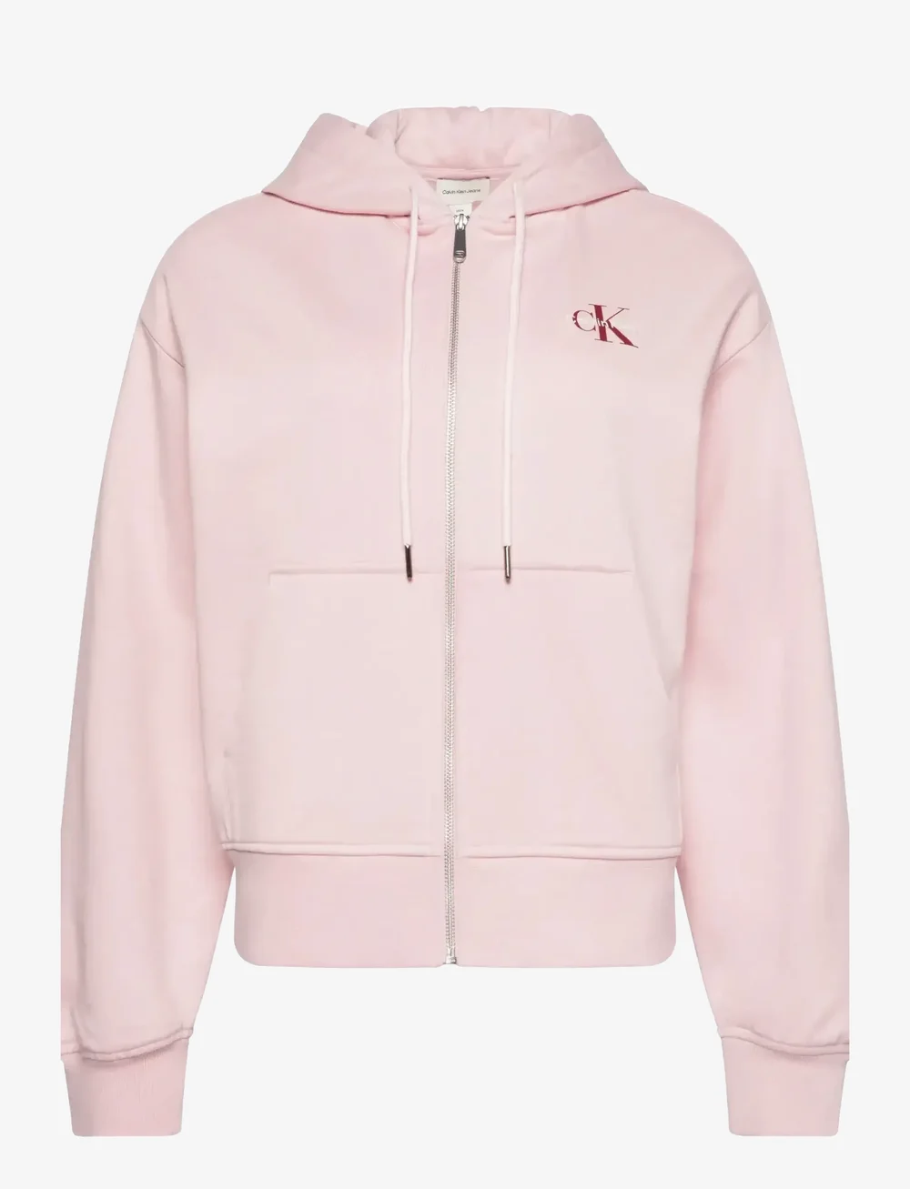 Calvin Klein Jeans - MONOLOGO FRENCH TERRY FZ BF HOOD - hoodies - pink nectar - 1