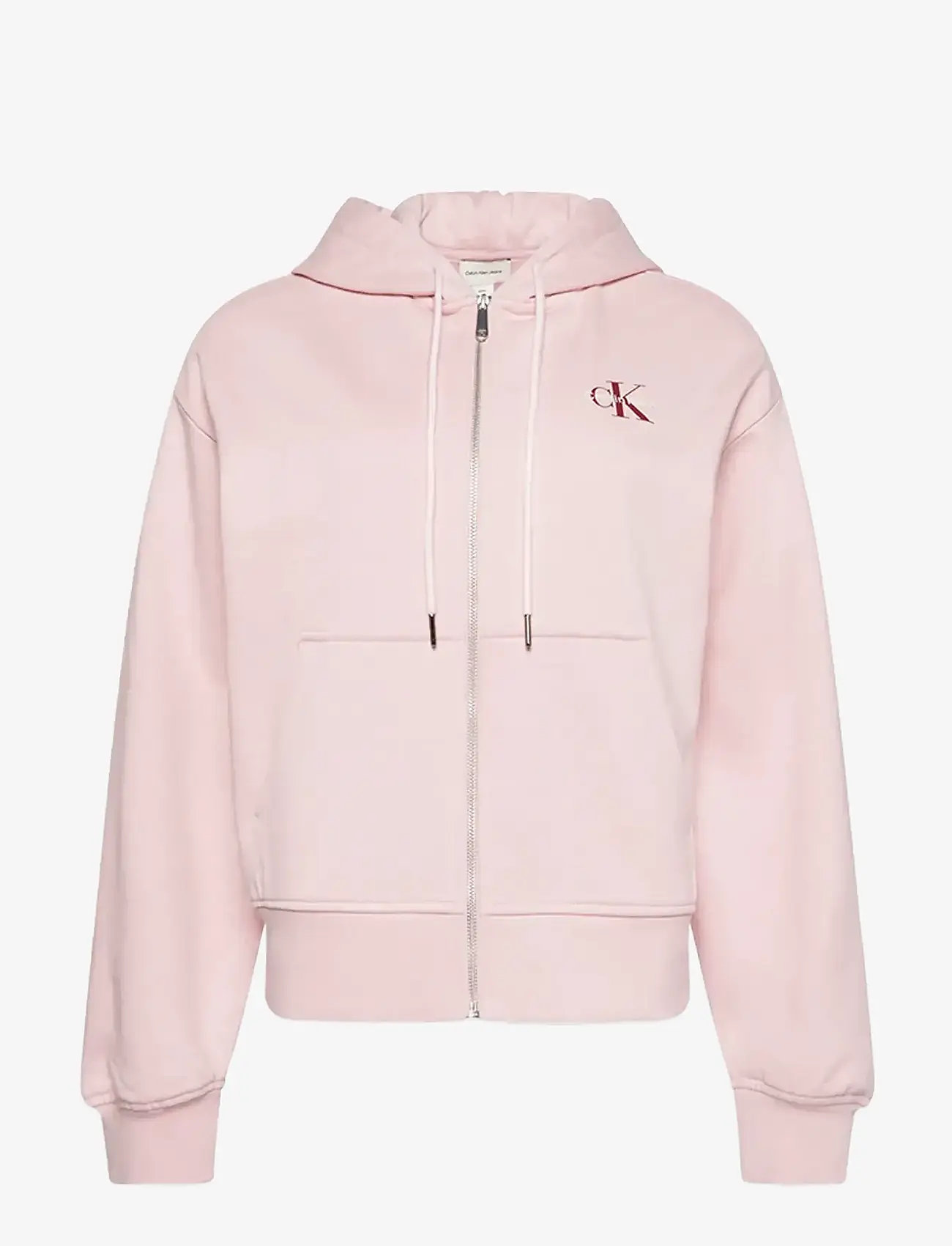 Calvin Klein Jeans - MONOLOGO FRENCH TERRY FZ BF HOOD - hoodies - pink nectar - 2