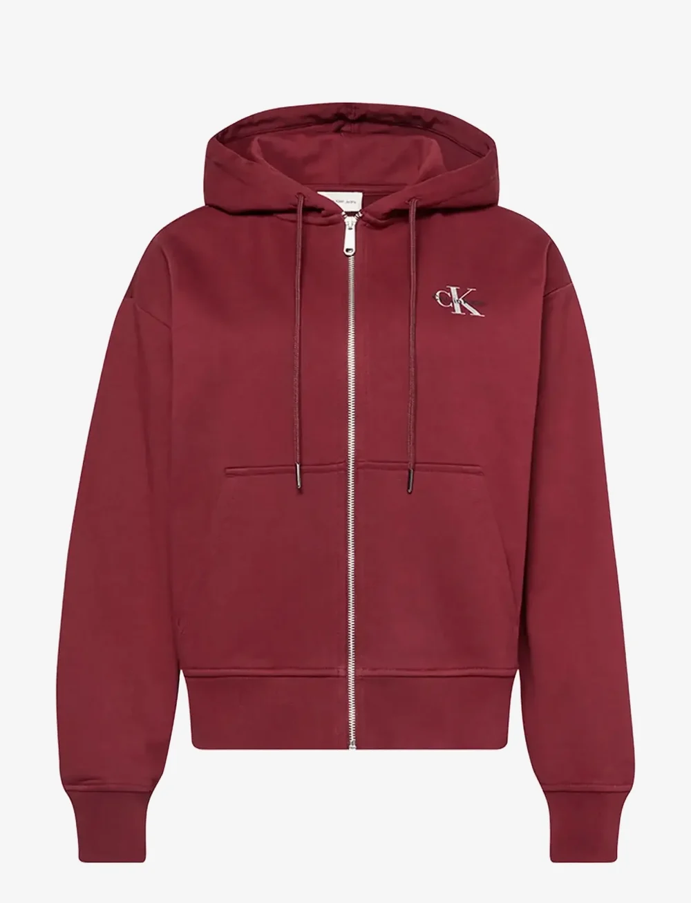 Calvin Klein Jeans - MONOLOGO FRENCH TERRY FZ BF HOOD - hættetrøjer - renaissance red - 1