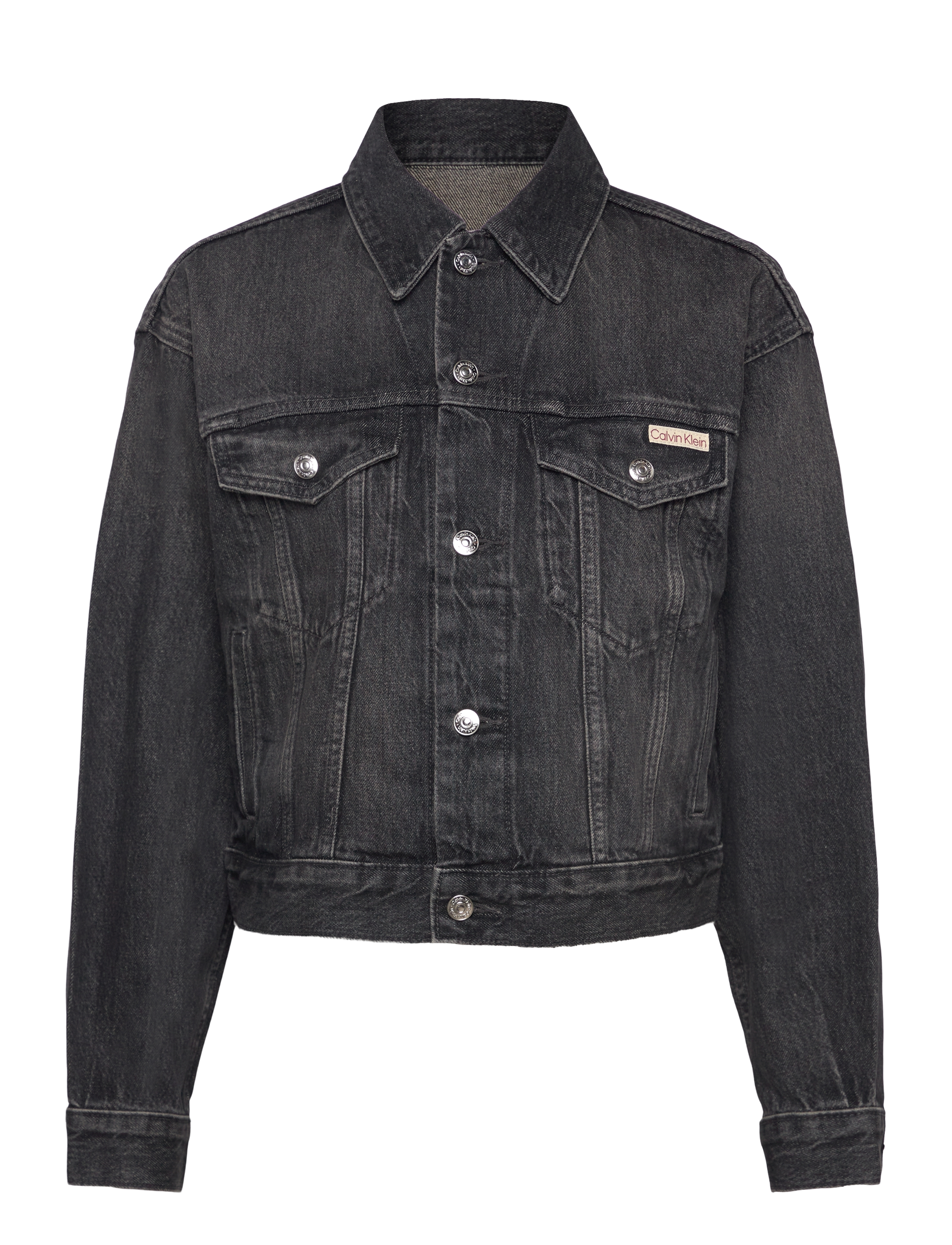 Calvin Klein Jeans 90s TRUCKER BLACK FOG - Jackor & Kappor - BLACK FOG / black