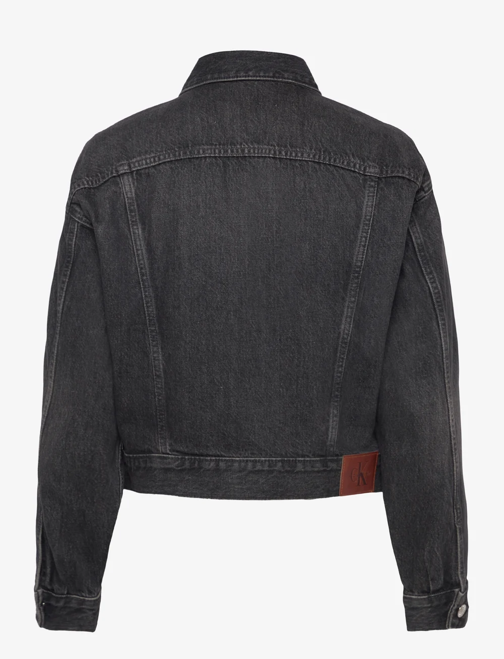 Calvin Klein Jeans - 90s TRUCKER BLACK FOG - jeansjacken - black fog - 2