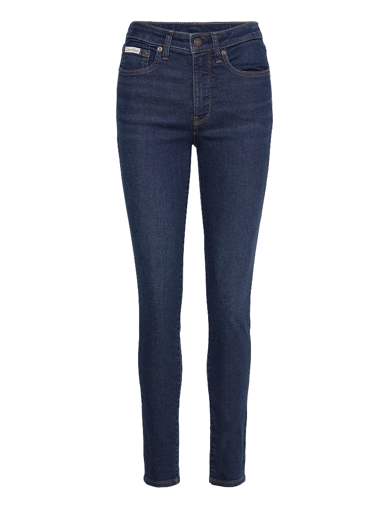 Calvin Klein Jeans - MID RISE SKINNY BLUE ORBIT - liibuvad teksad - blue orbit - 1