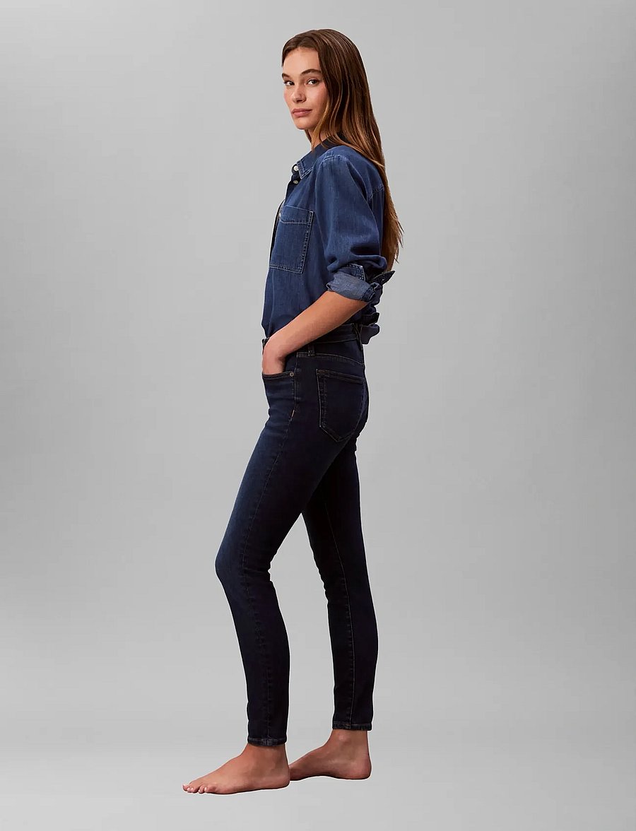 Calvin Klein Jeans - MID RISE SKINNY BLUE ORBIT - skinny jeans - blue orbit - 3